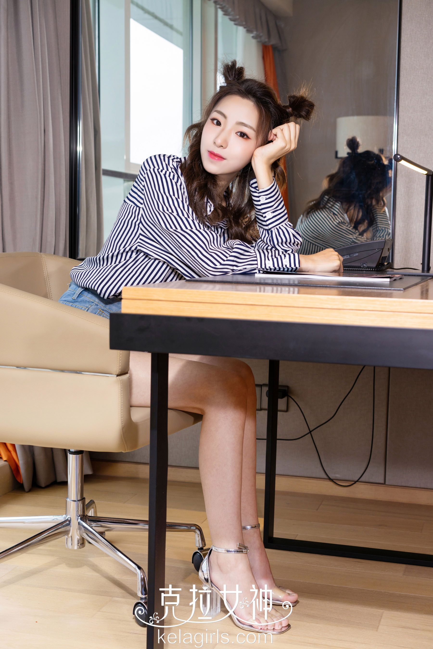 [克拉女神Kelagirls]  吕佳 哪吒挑高跟 第3张