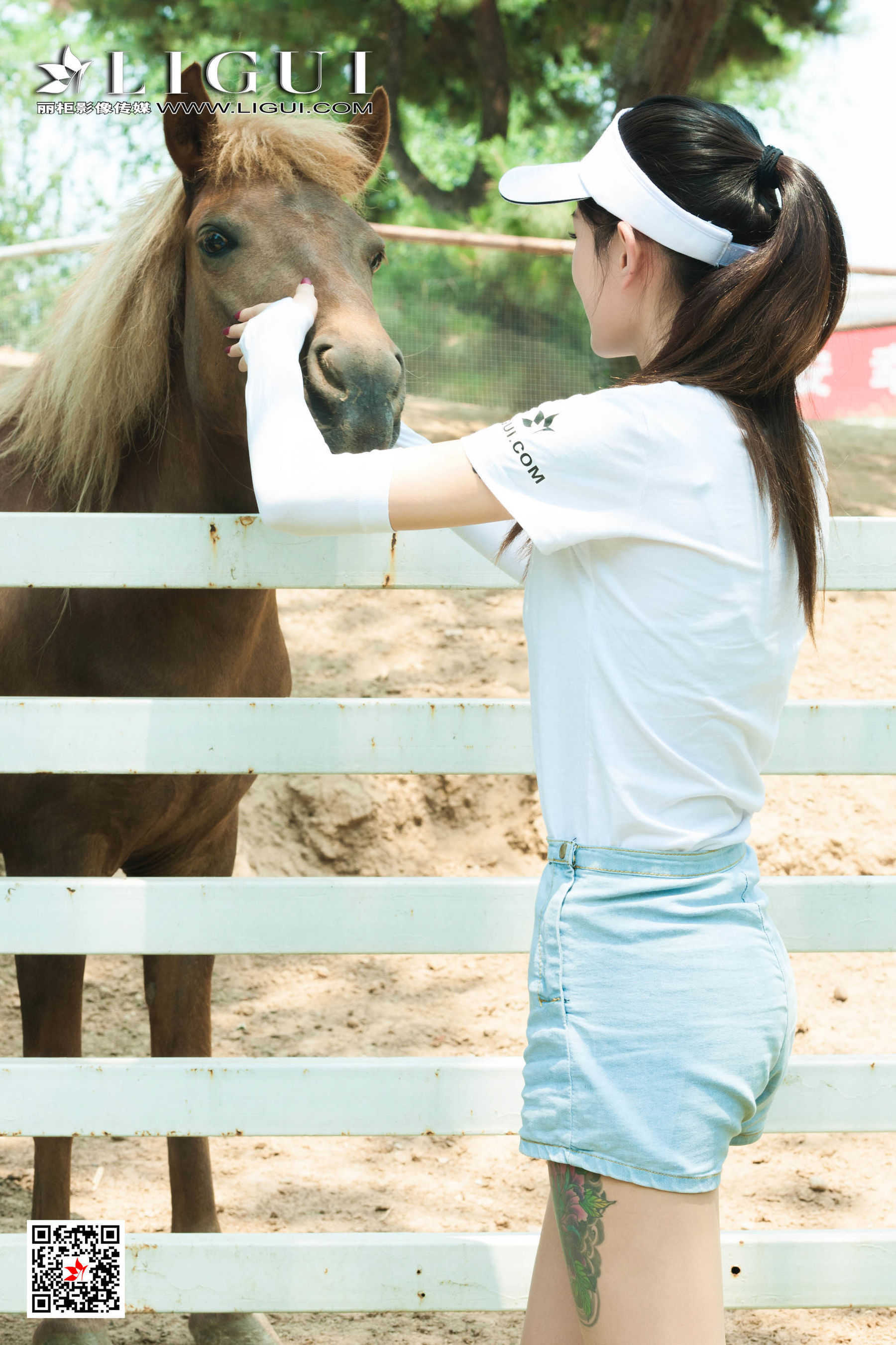 [丽柜Ligui] 网络丽人 Model 甜甜&安娜  第4张