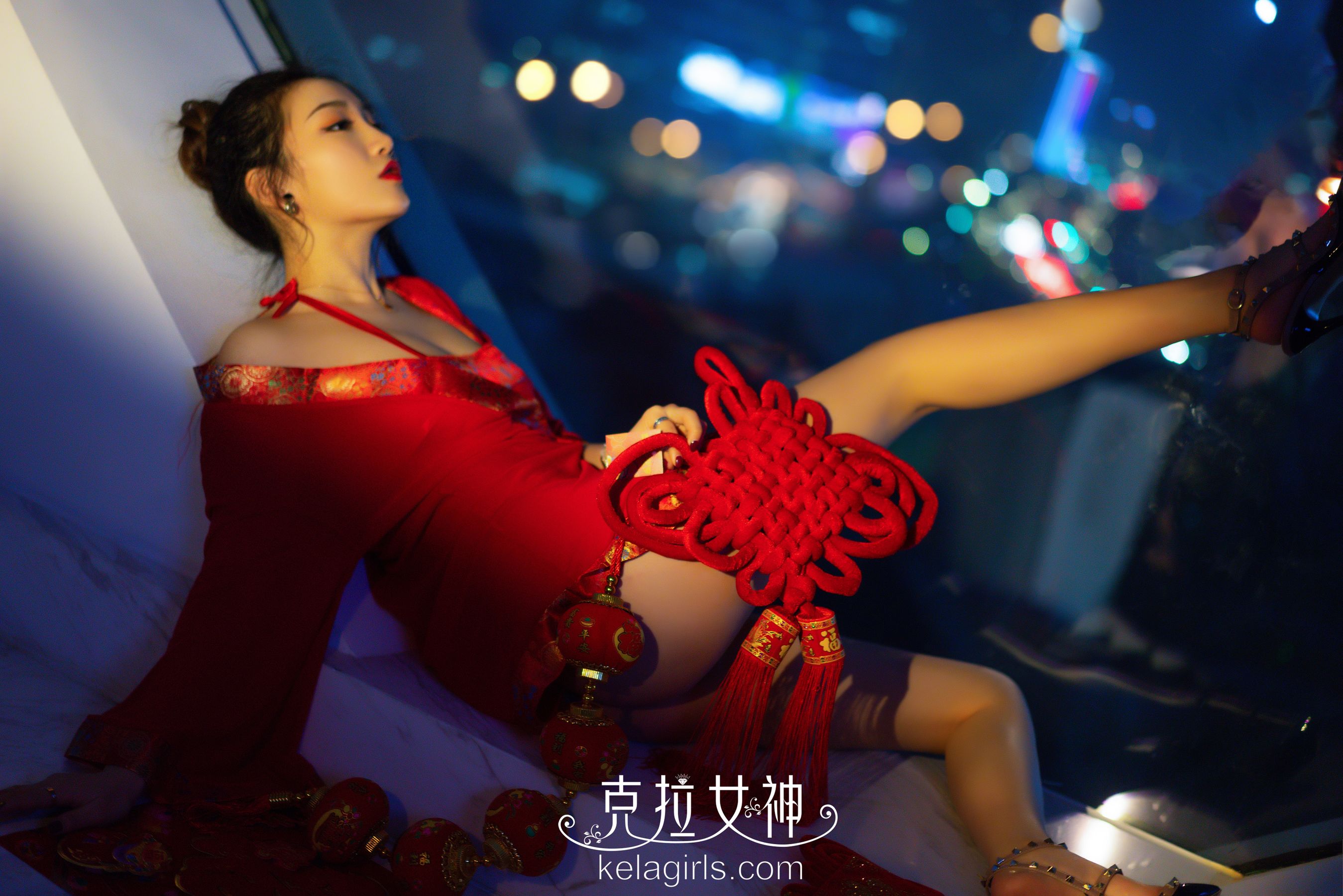 [克拉女神Kelagirls]  舒彤&璇子 春宵一夜 第32张