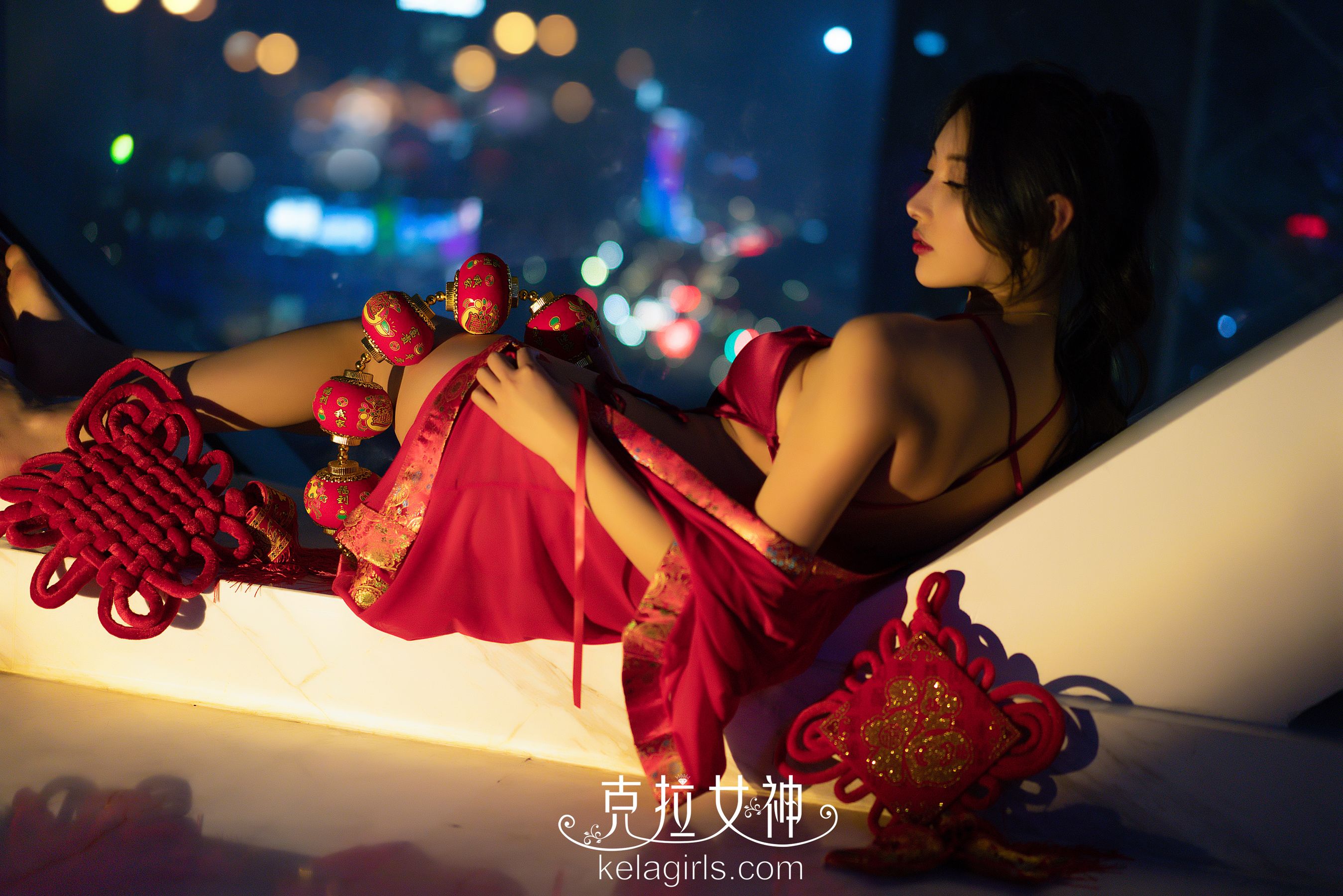 [克拉女神Kelagirls]  舒彤&璇子 春宵一夜 第23张