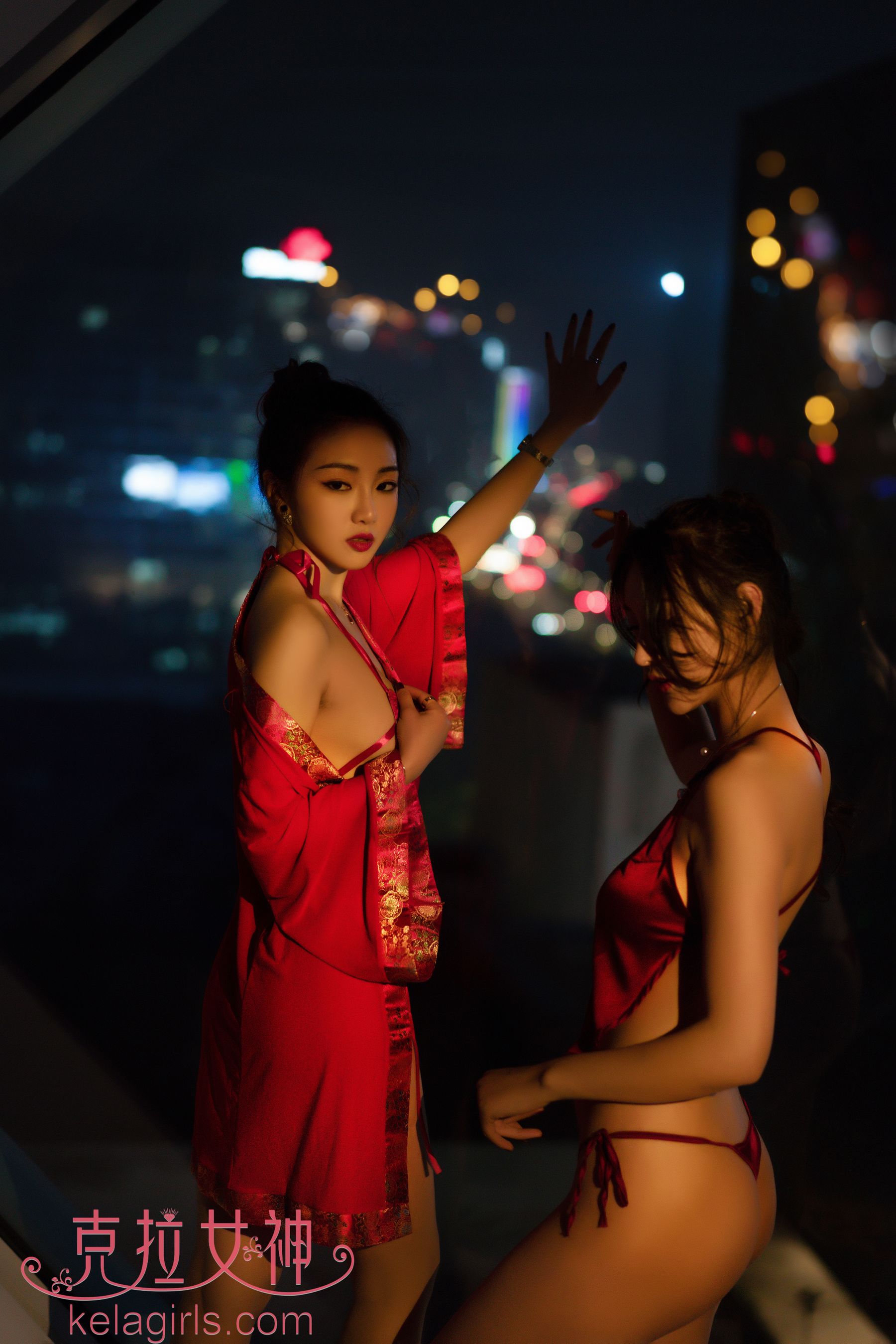 [克拉女神Kelagirls]  舒彤&璇子 春宵一夜 第17张