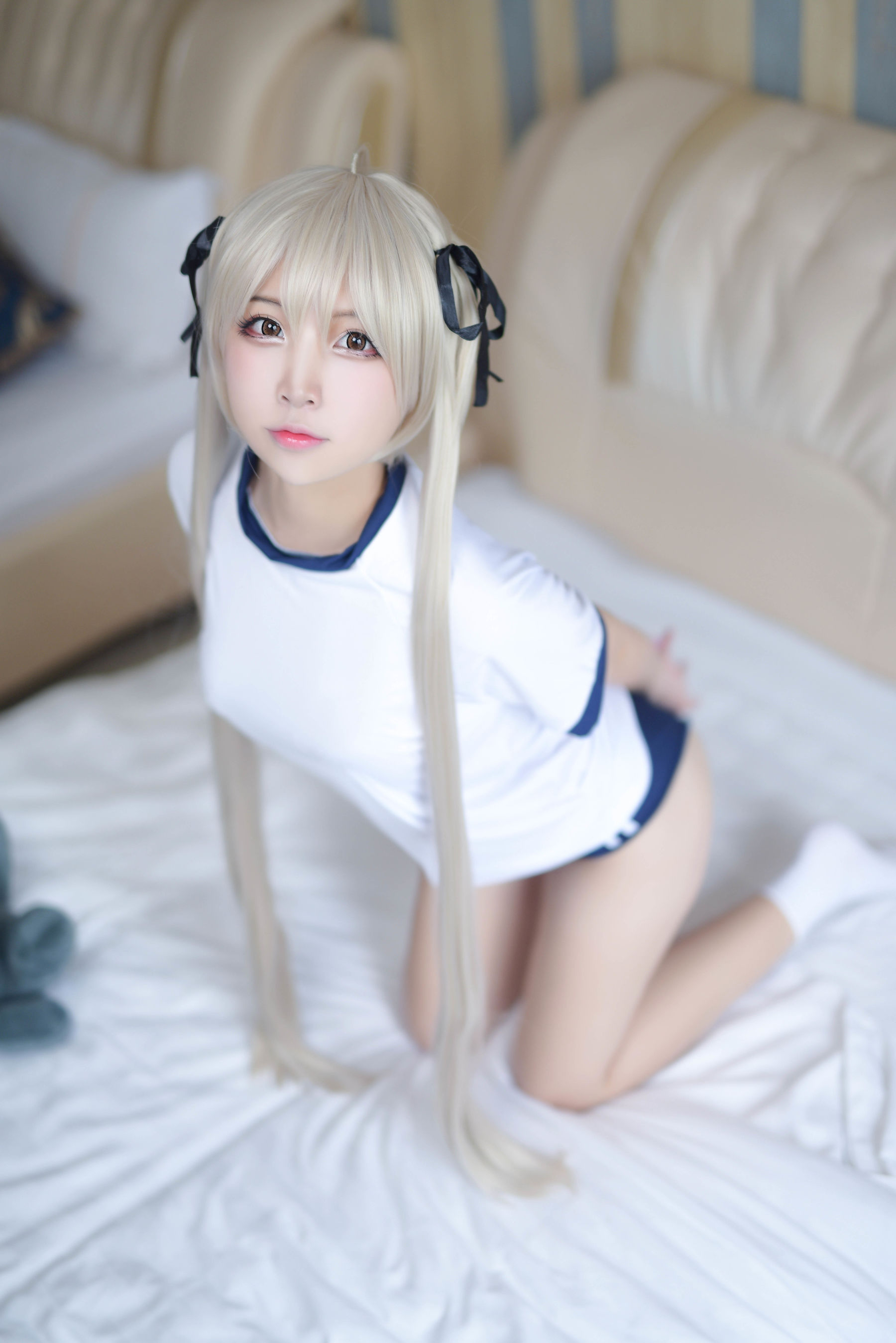 [Cosplay写真] 人气Coser二佐Nisa - 穹妹运动服  第13张