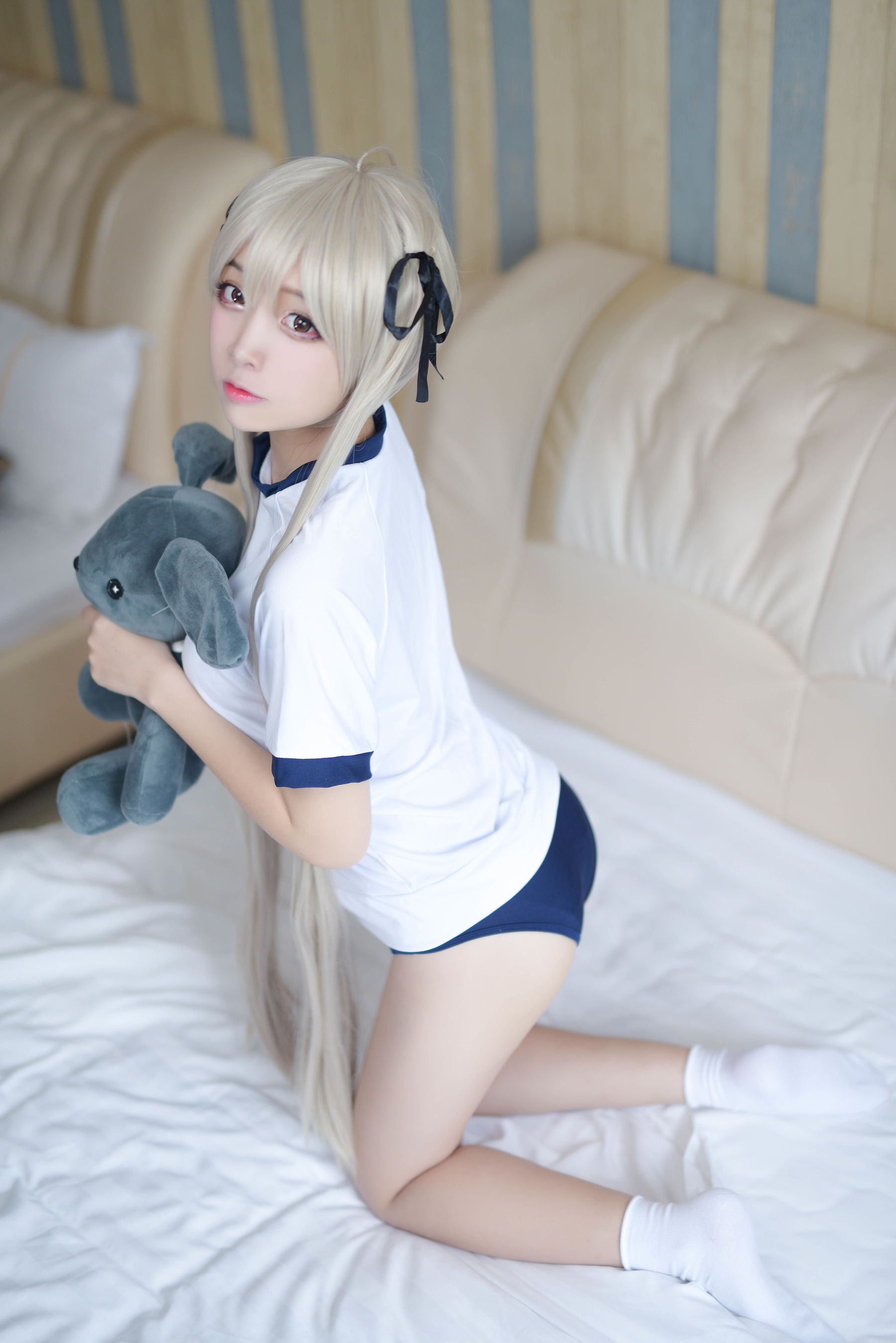 [Cosplay写真] 人气Coser二佐Nisa - 穹妹运动服  第15张