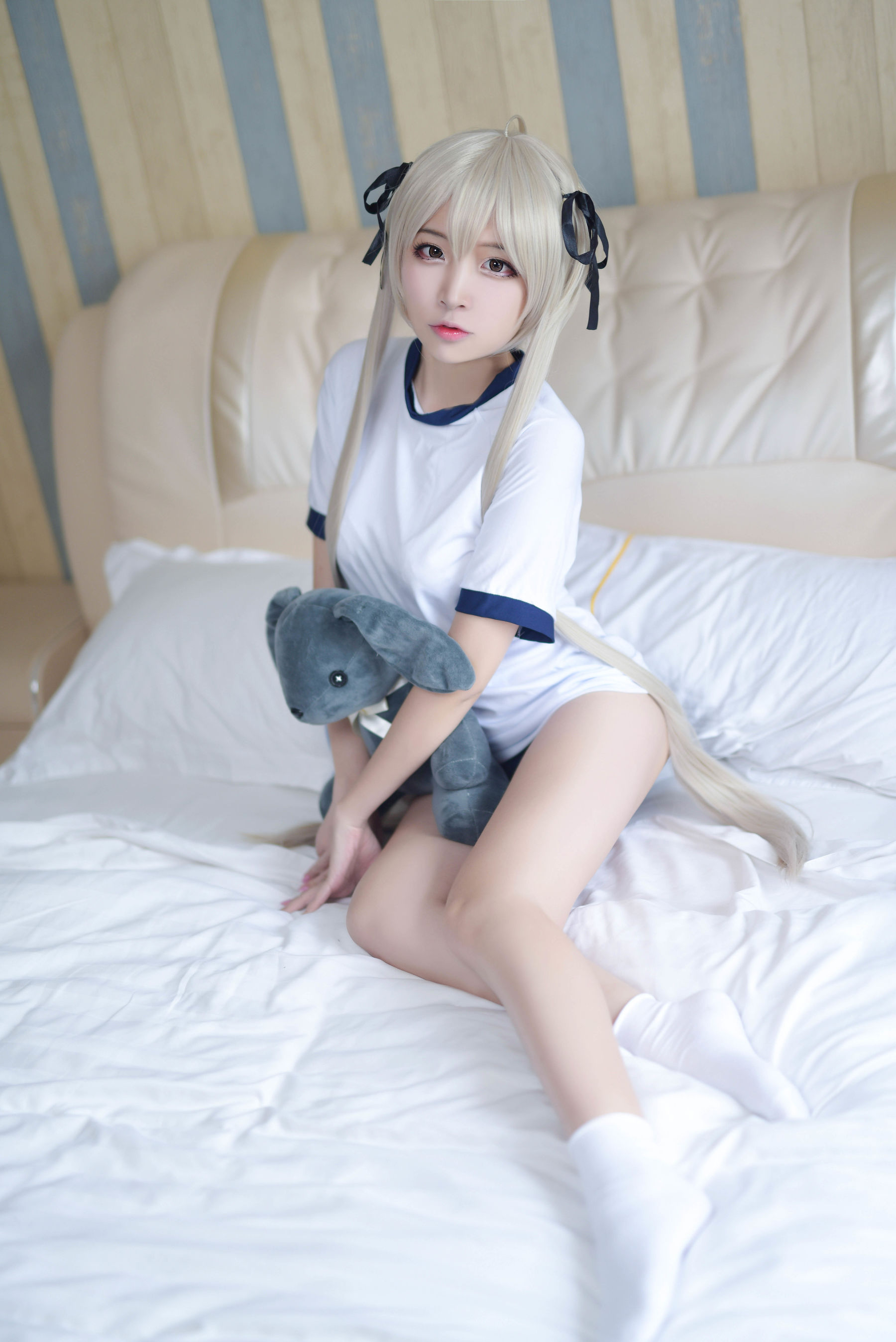 [Cosplay写真] 人气Coser二佐Nisa - 穹妹运动服  第9张