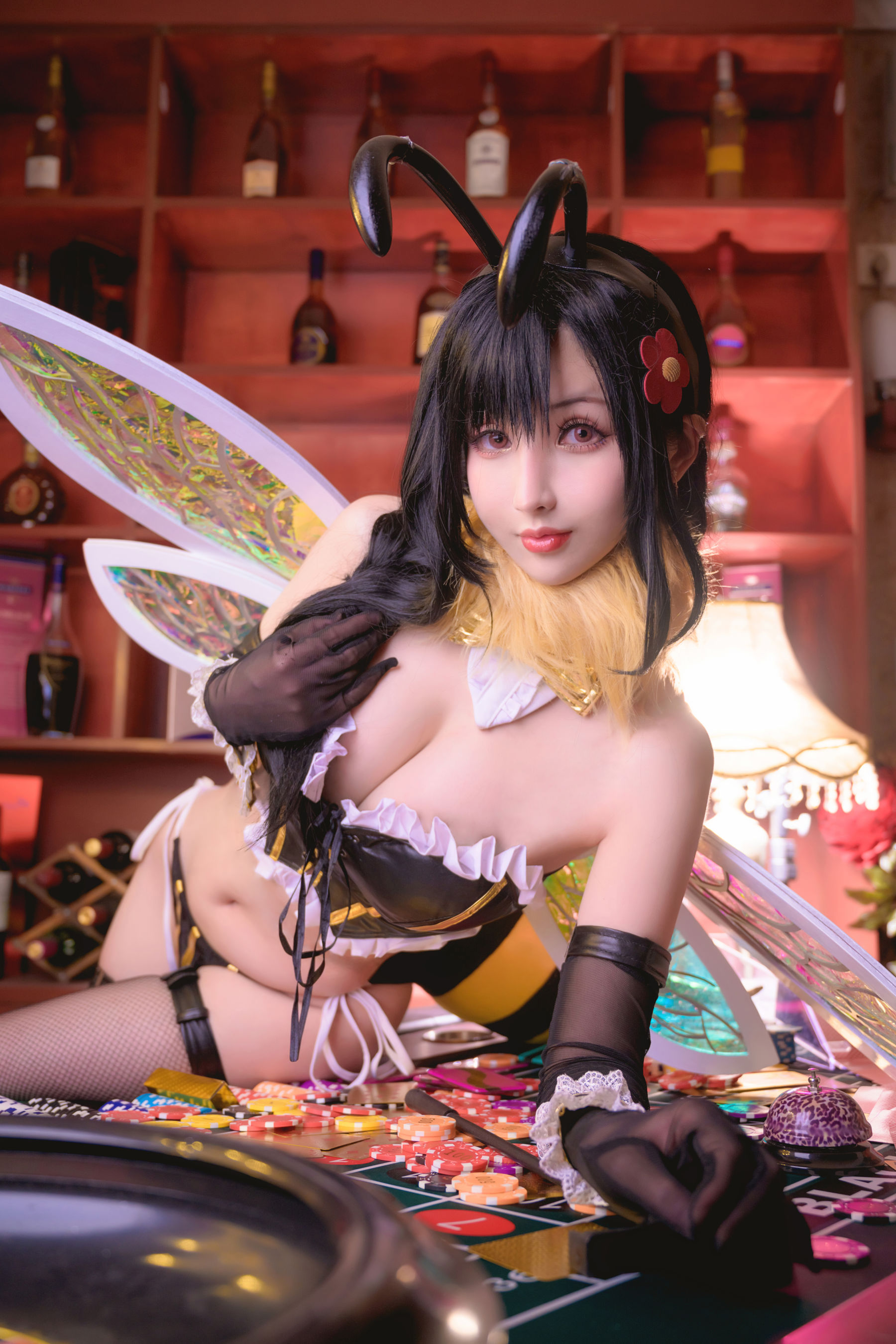 [Cosplay写真] COS福利rioko凉凉子 - 蒂法little bee  第4张