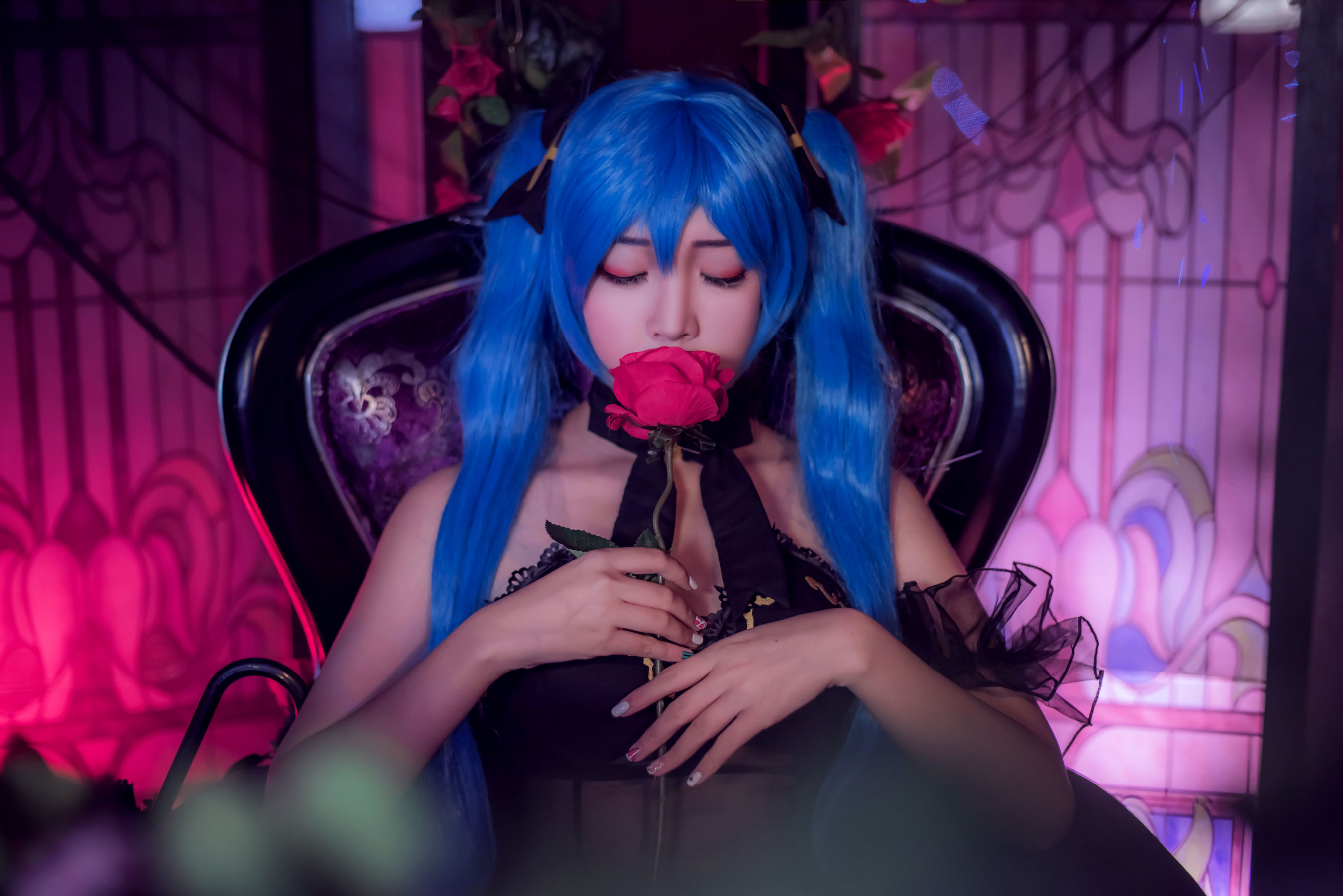 [Cosplay写真] 人气Coser二佐Nisa - 初音  第11张