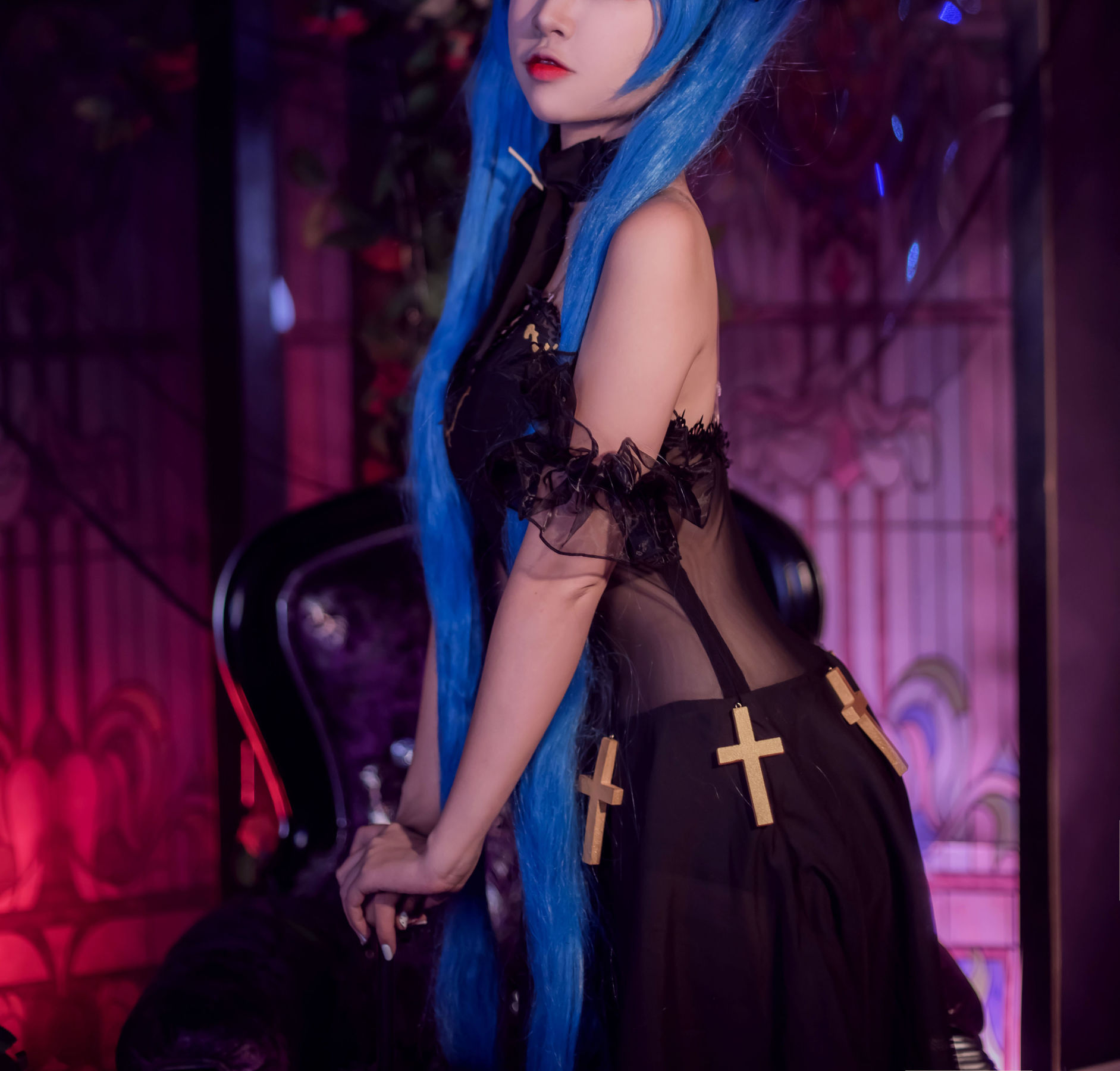 [Cosplay写真] 人气Coser二佐Nisa - 初音  第9张