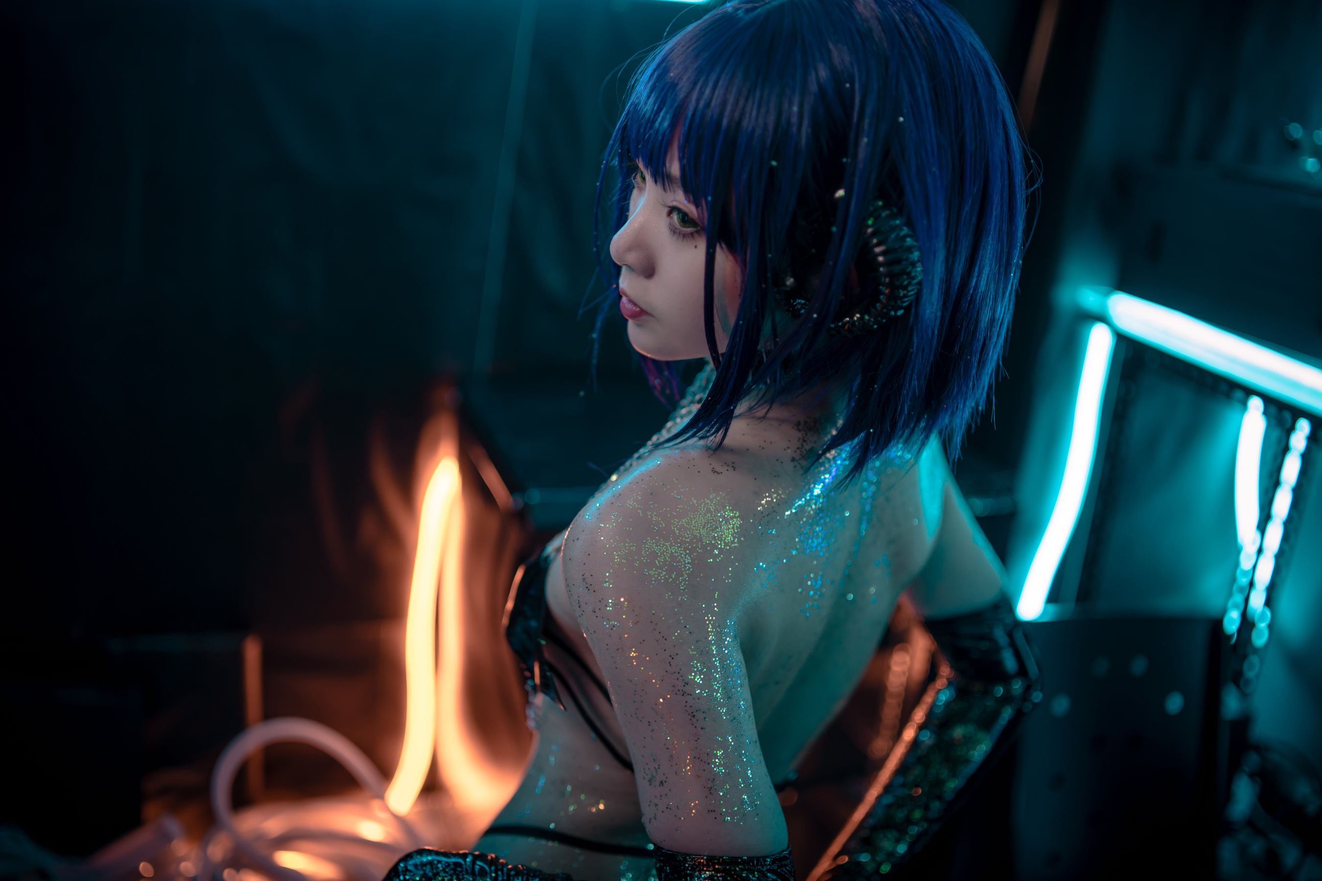 [Cosplay写真] 萌妹是青水 - 科技魅魔  第28张