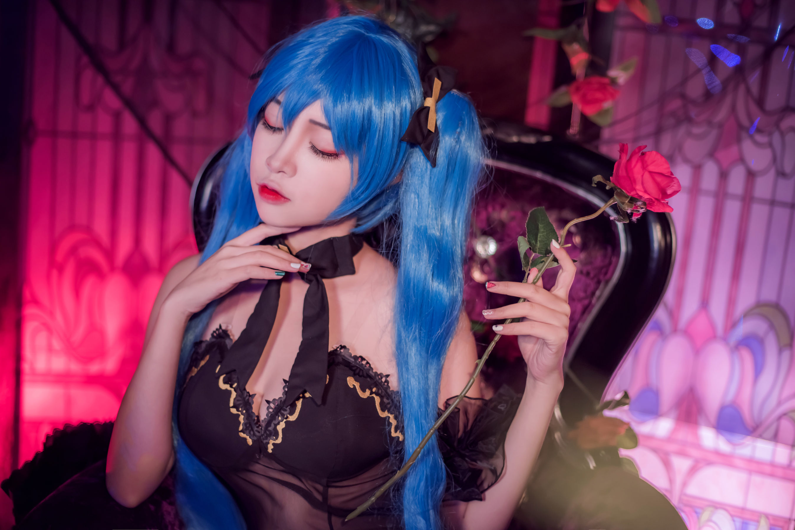 [Cosplay写真] 人气Coser二佐Nisa - 初音  第31张