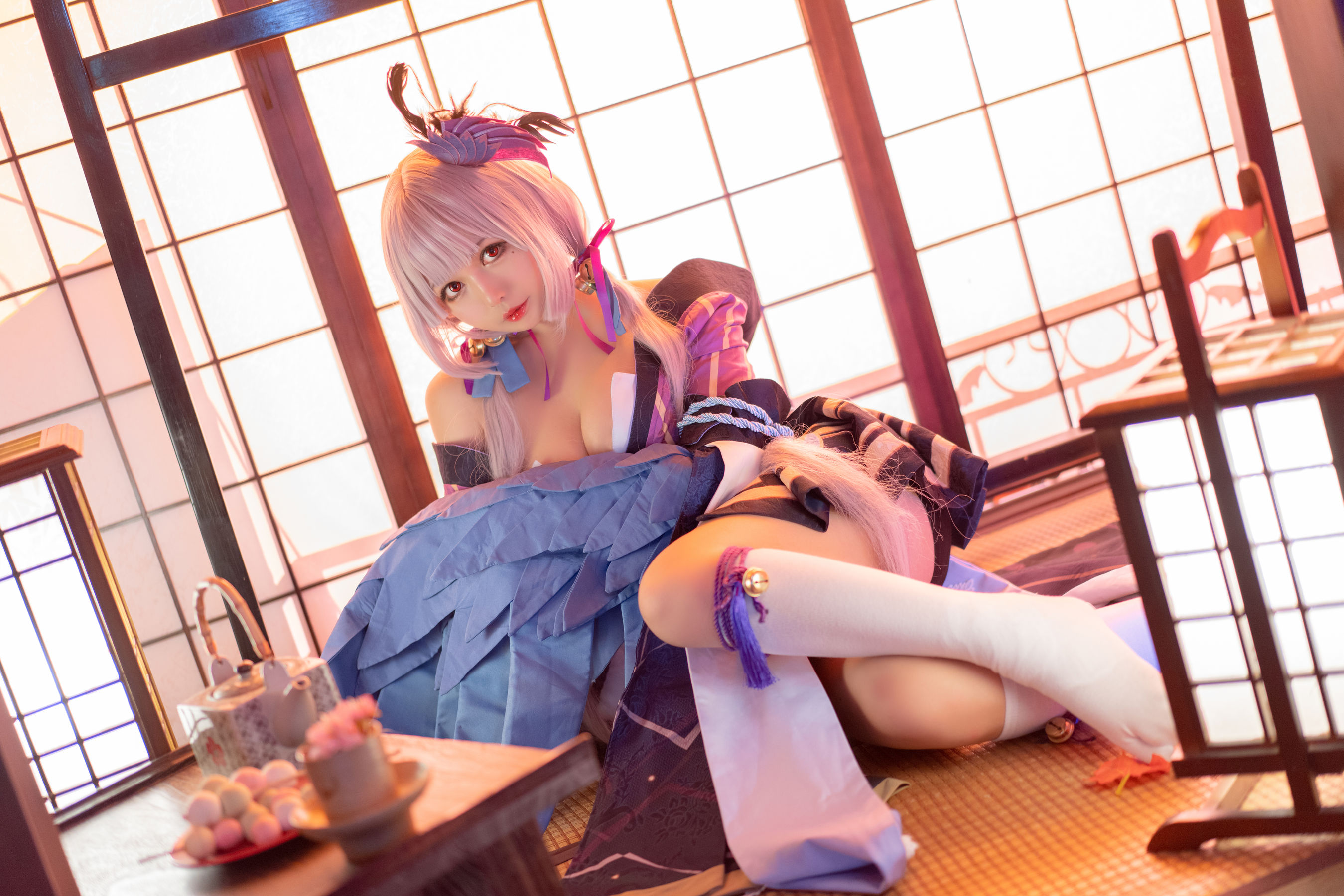 [Cosplay写真] 大眼萌妹黑猫猫OvO - 以津真天  第9张