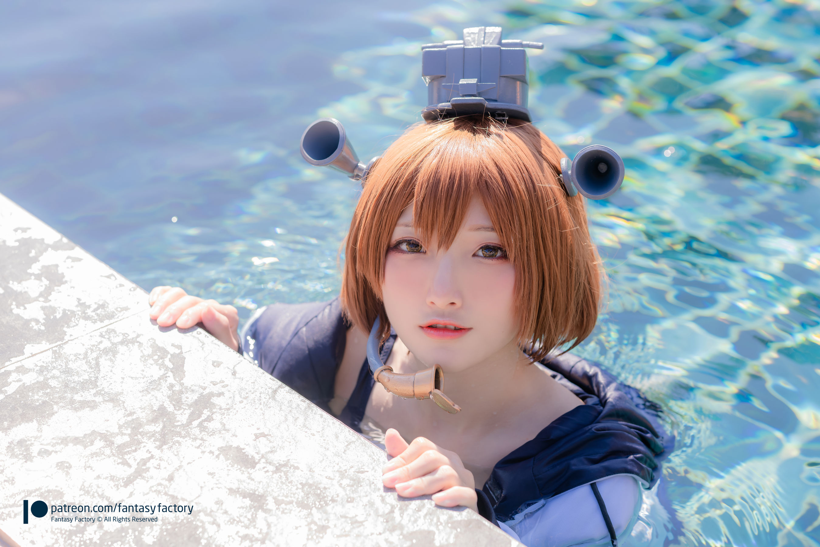 [Cosplay写真] 小丁 《Fantasy Factory》 - 2020.07 女仆 JK 死库水  第42张