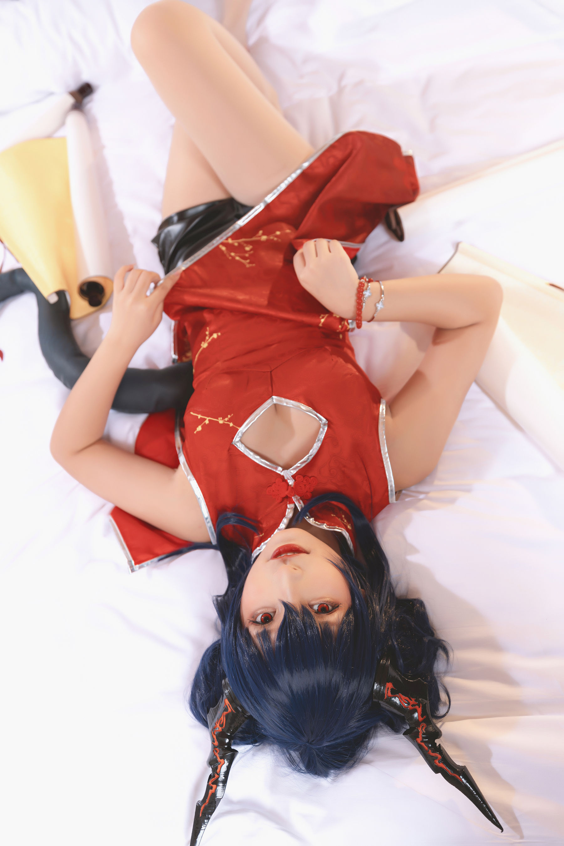 [Cosplay写真] 萝莉神楽坂真冬 - 旗袍魔女  第18张