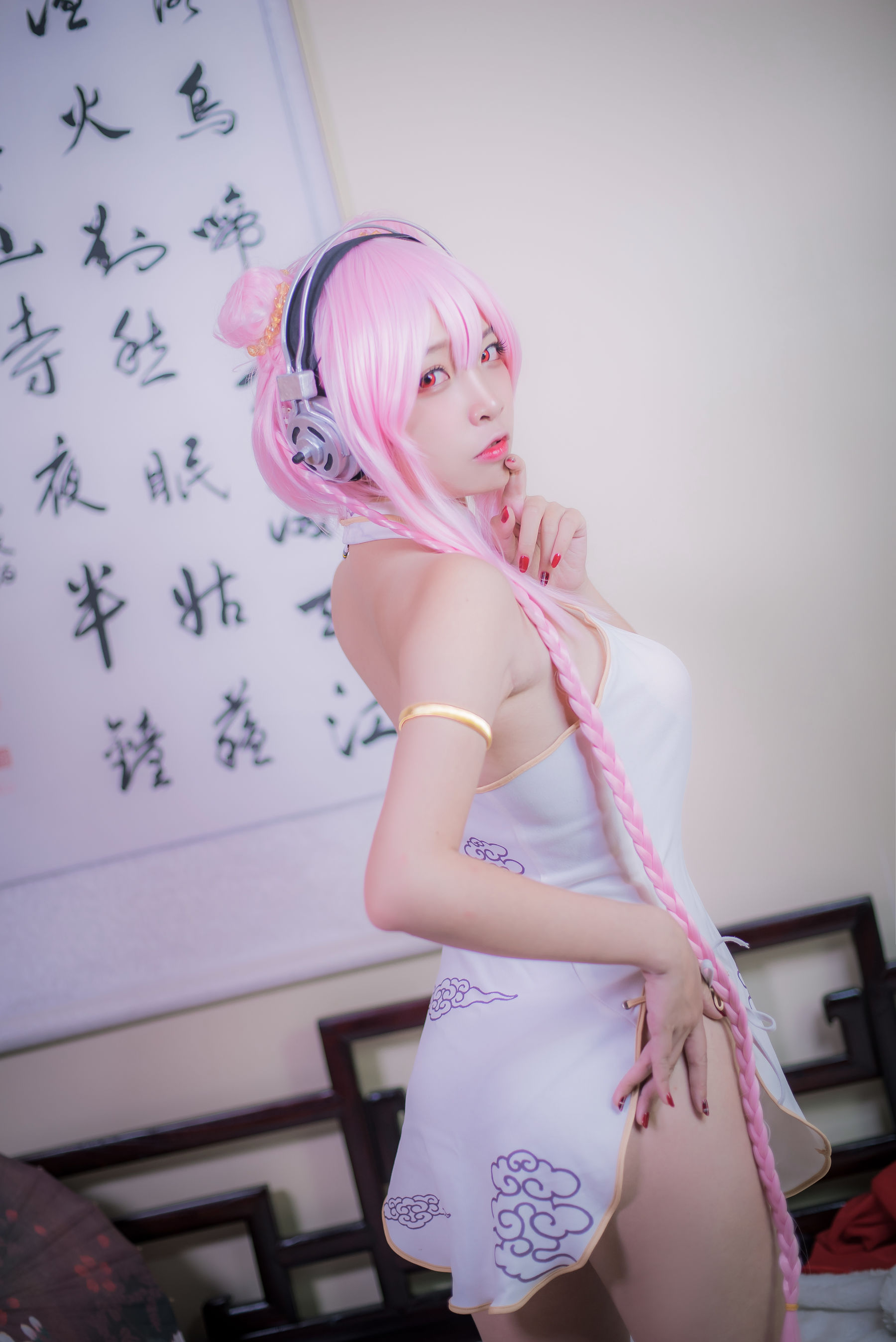 [Cosplay写真] 人气Coser二佐Nisa - 索尼子旗袍  第13张