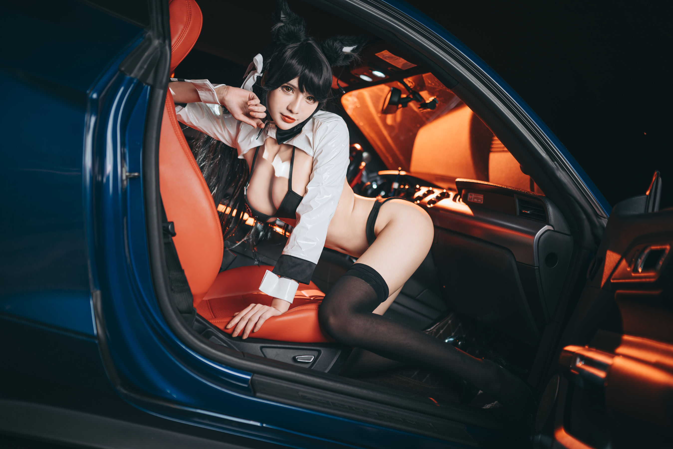 [Cosplay写真] 动漫博主一只冉呐 - 爱宕赛车  第13张