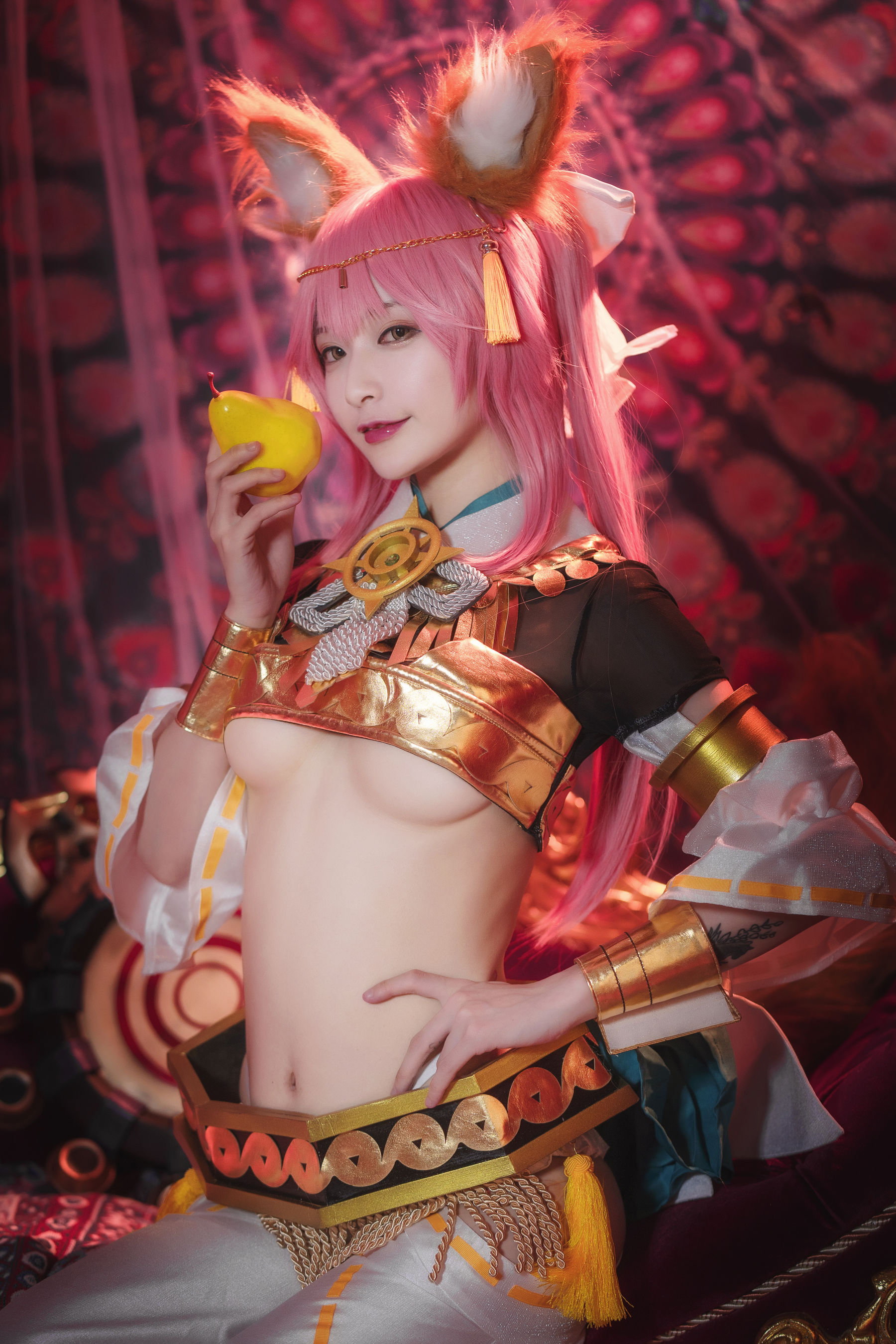 [Cosplay写真] 动漫博主铁板烧鬼舞w - 玉藻前 神话  第15张