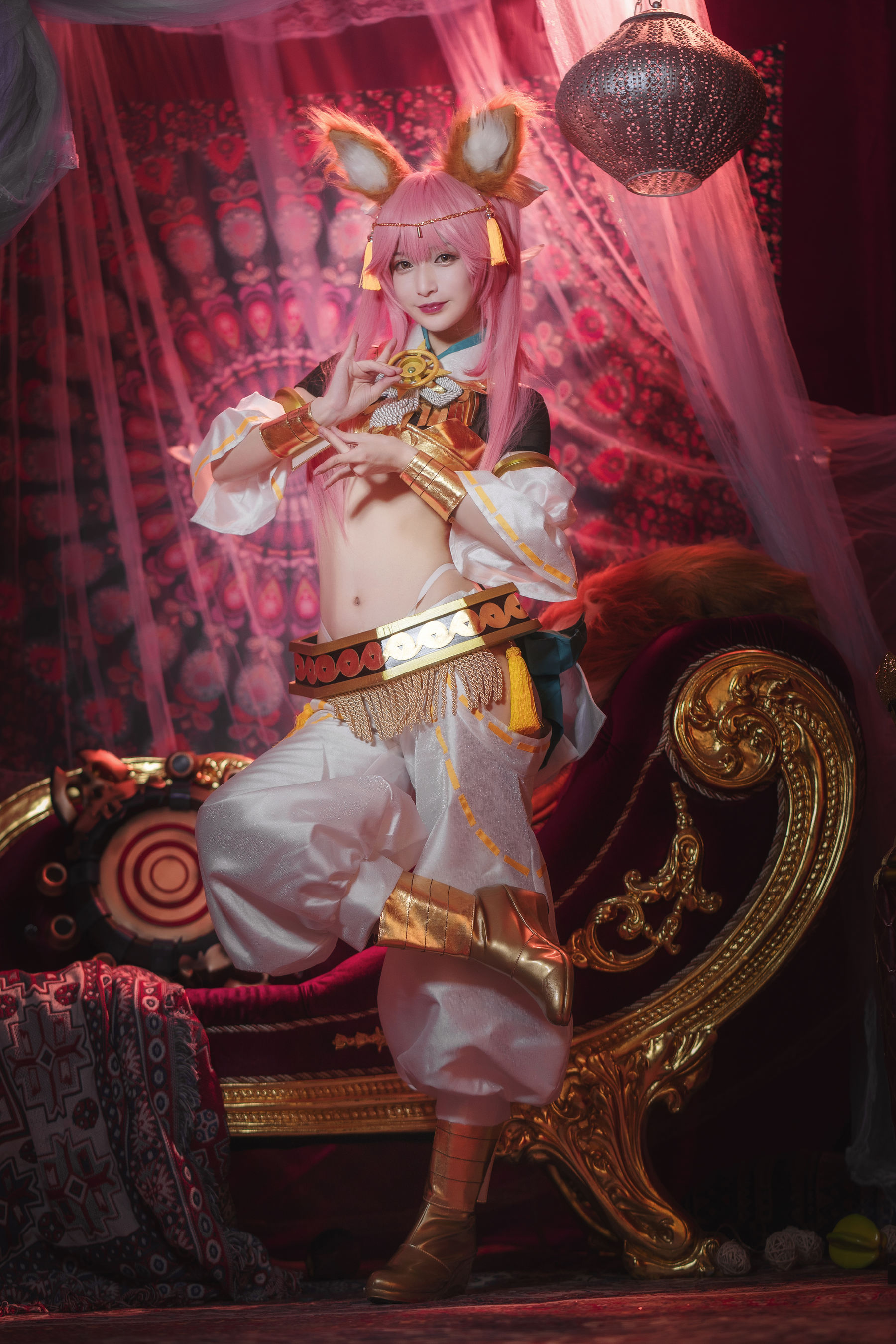 [Cosplay写真] 动漫博主铁板烧鬼舞w - 玉藻前 神话  第14张