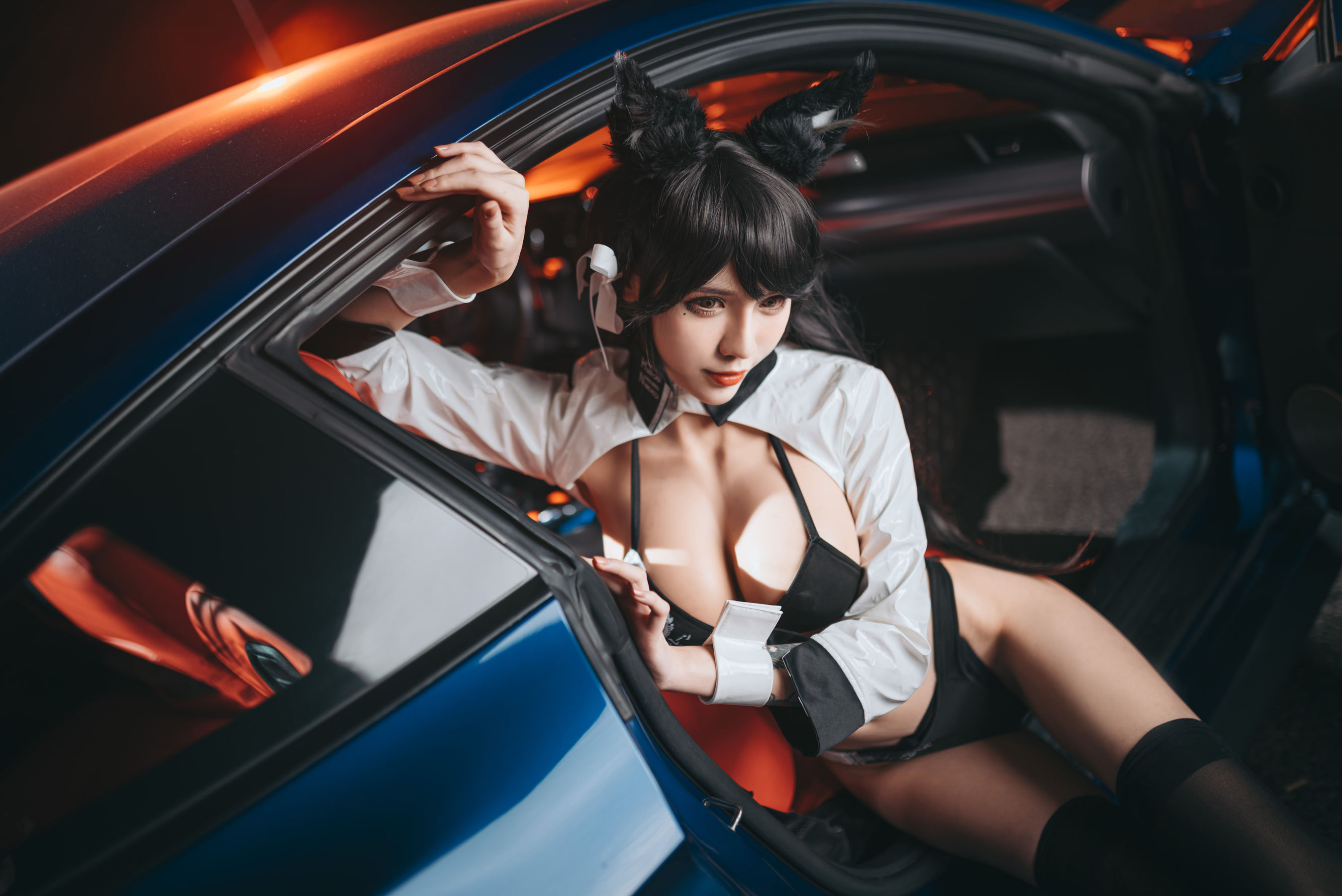 [Cosplay写真] 动漫博主一只冉呐 - 爱宕赛车  第9张