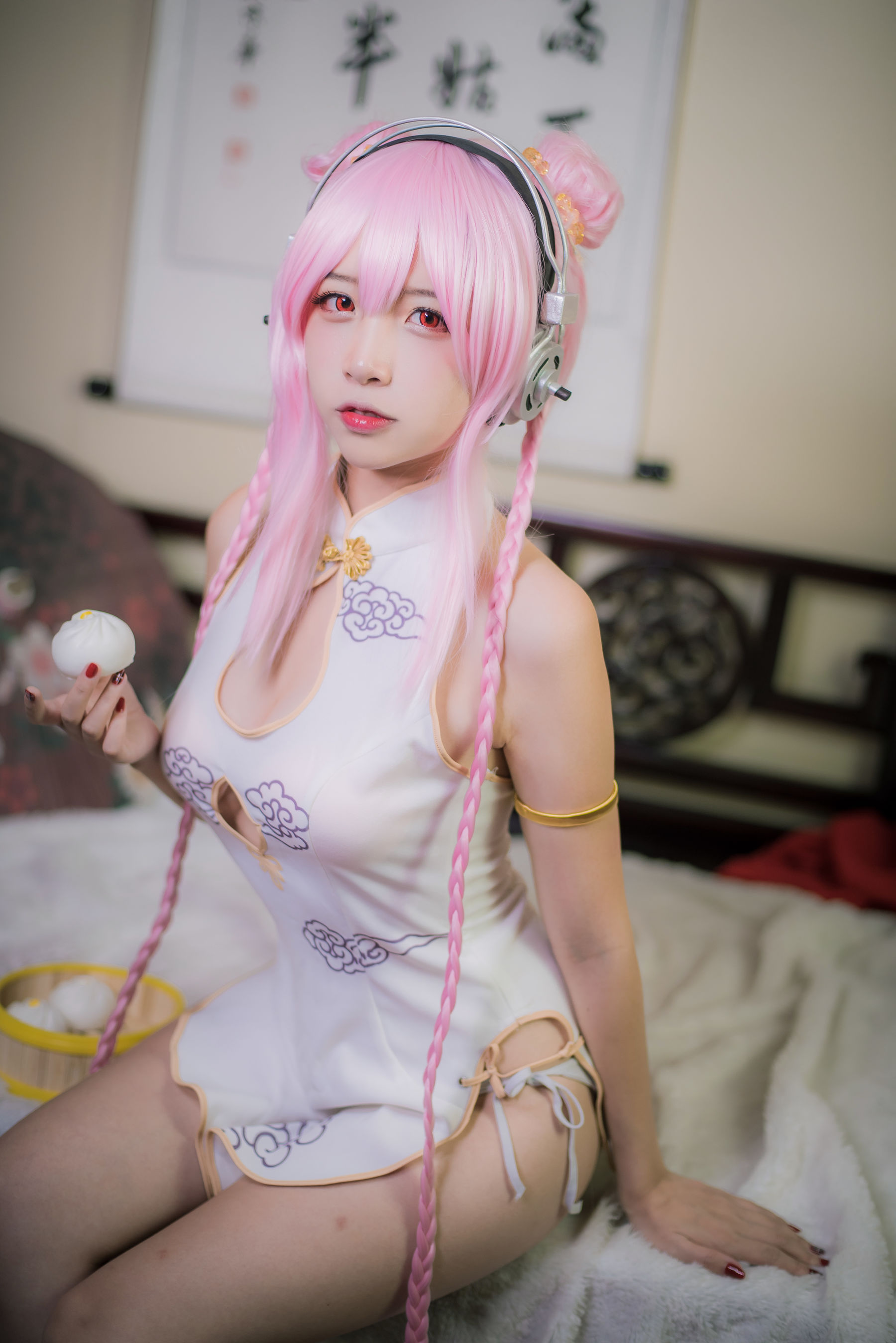 [Cosplay写真] 人气Coser二佐Nisa - 索尼子旗袍  第15张