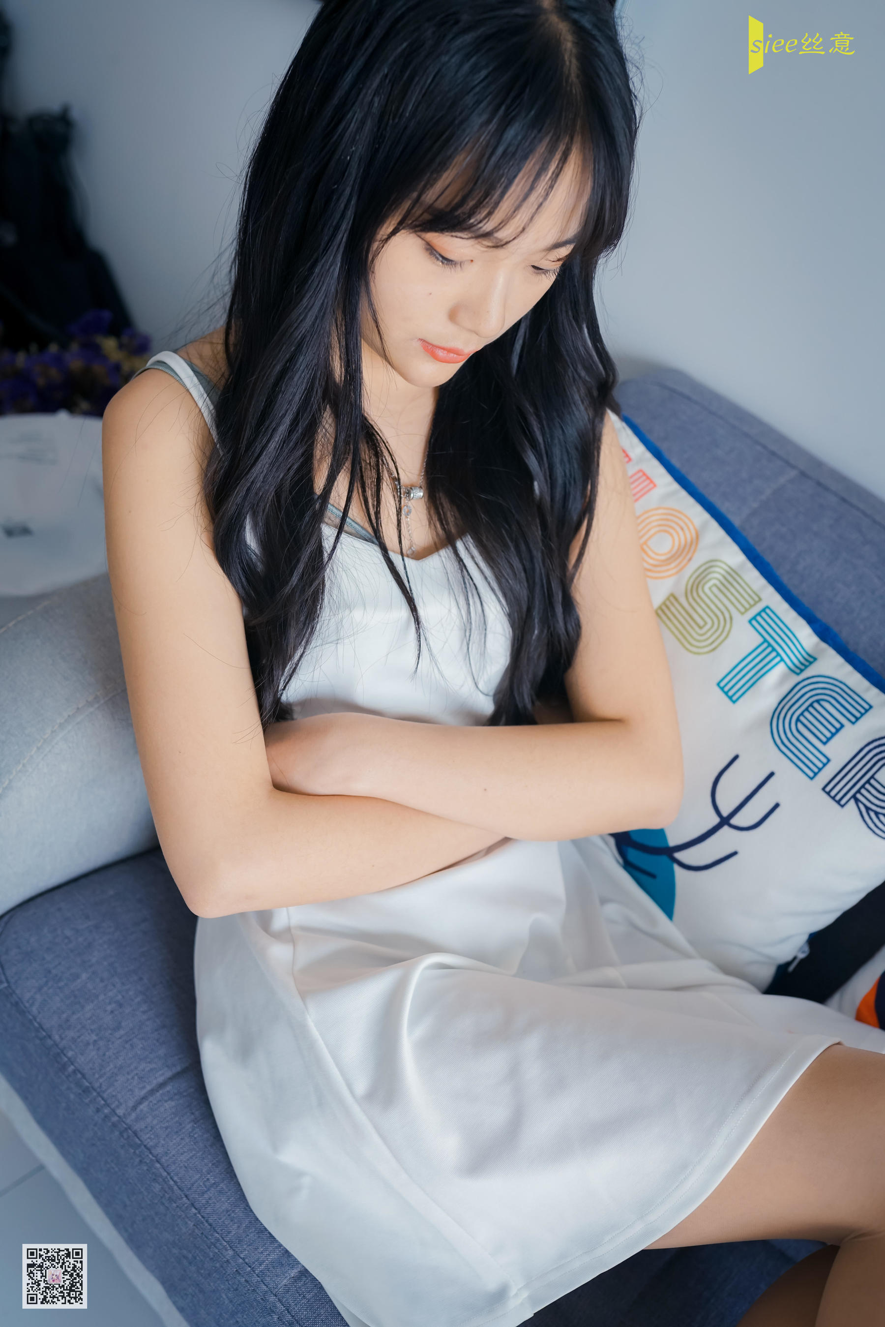 [丝意SIEE] No.469 筠筠 白色连衣裙  第57张