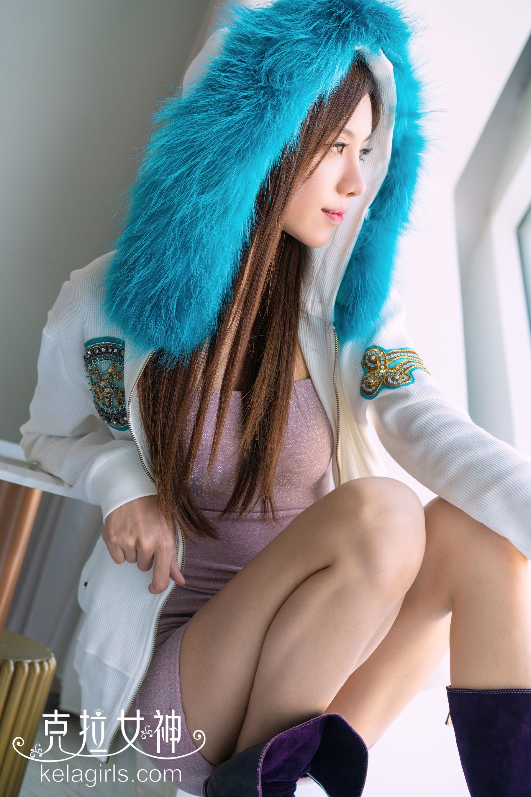 [克拉女神Kelagirls]  静宜 纤纤玉笋裹轻云 第3张