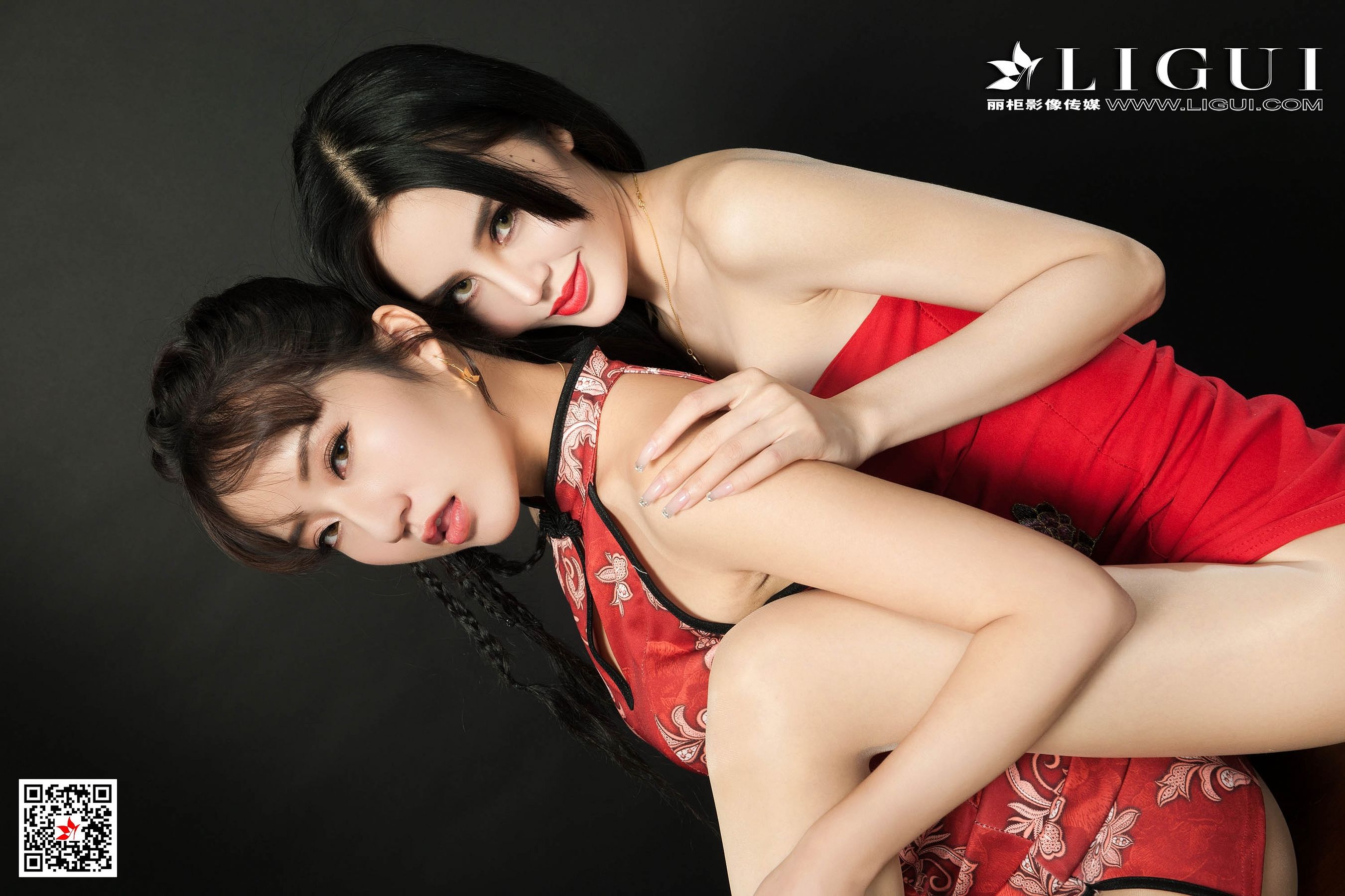 [丽柜Ligui] 网络丽人 Model 汐汐& 凉儿  第61张