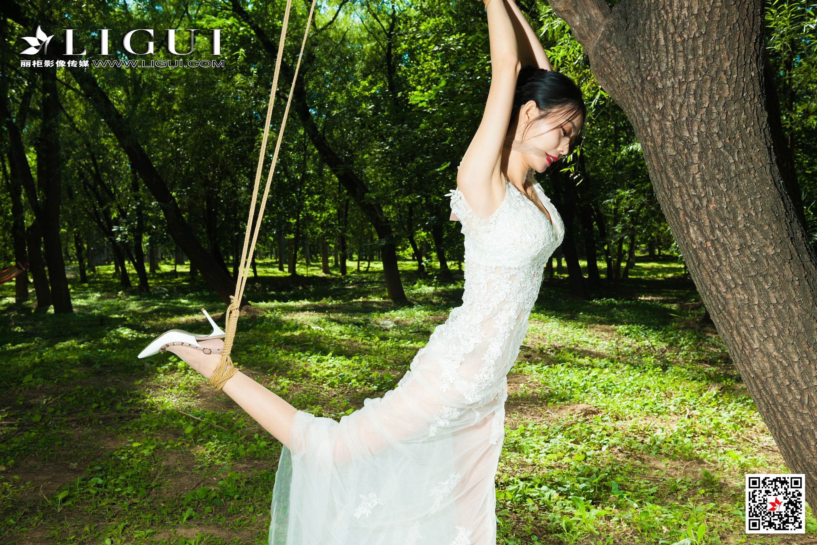 [丽柜美束Ligui] 网络丽人 Model 白雪  第31张