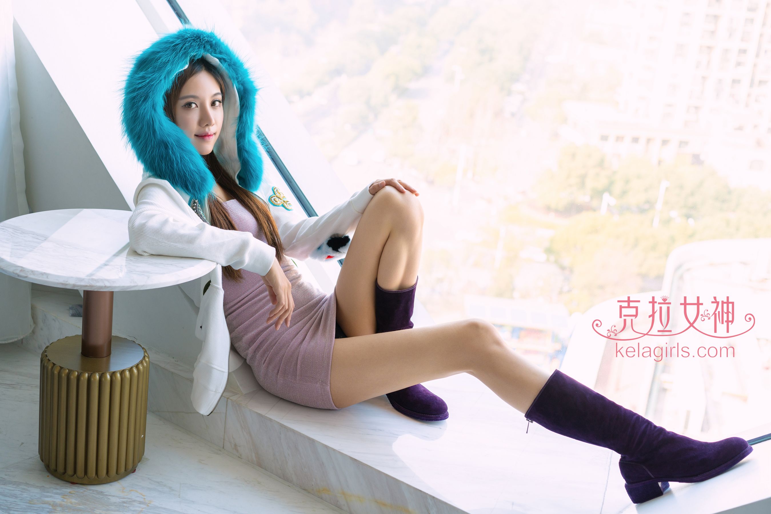 [克拉女神Kelagirls]  静宜 纤纤玉笋裹轻云 第4张