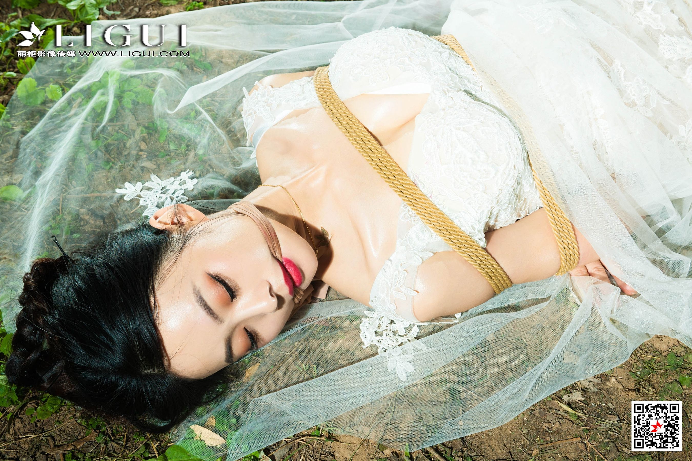 [丽柜美束Ligui] 网络丽人 Model 白雪  第50张