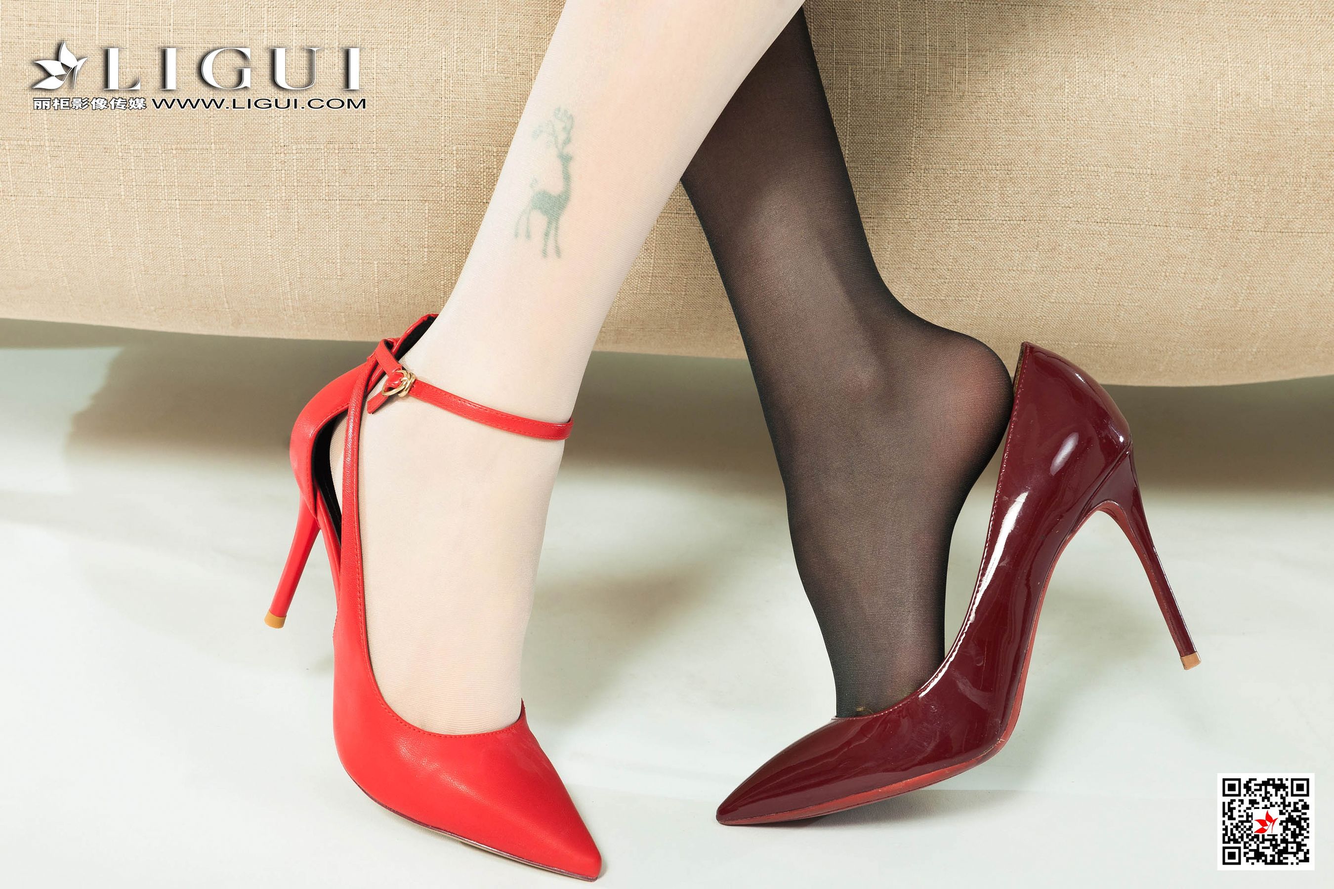 [丽柜Ligui] 网络丽人 Model 甜甜&凉儿  第12张