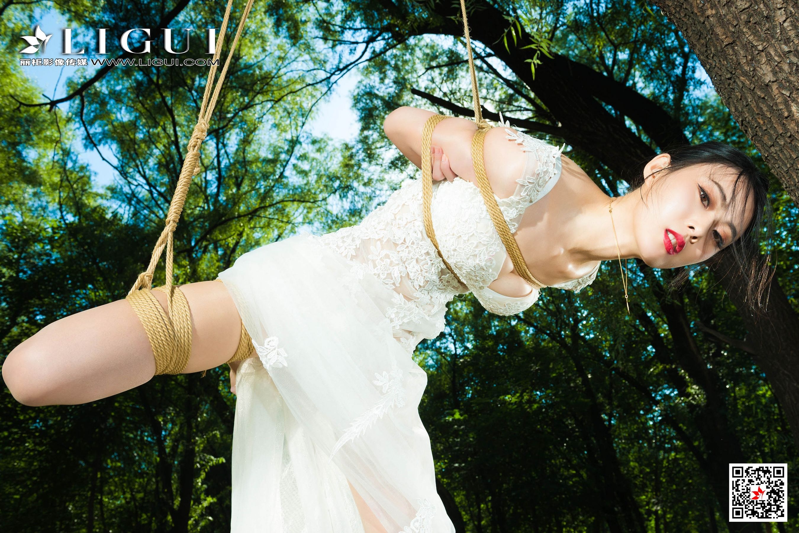 [丽柜美束Ligui] 网络丽人 Model 白雪  第46张