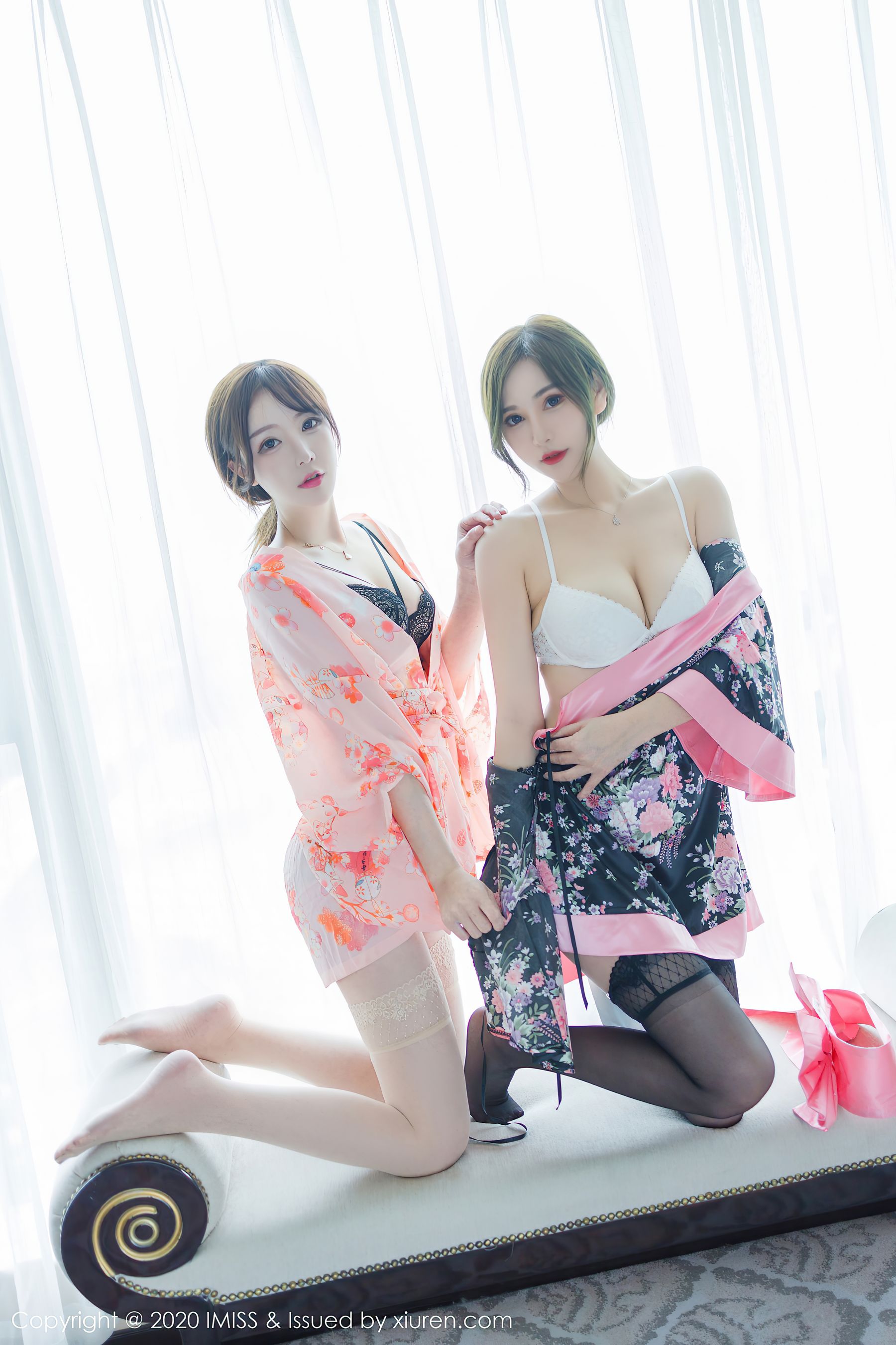 [爱蜜社IMiss] Vol.493 @Lavinia肉肉&@LindaLinda