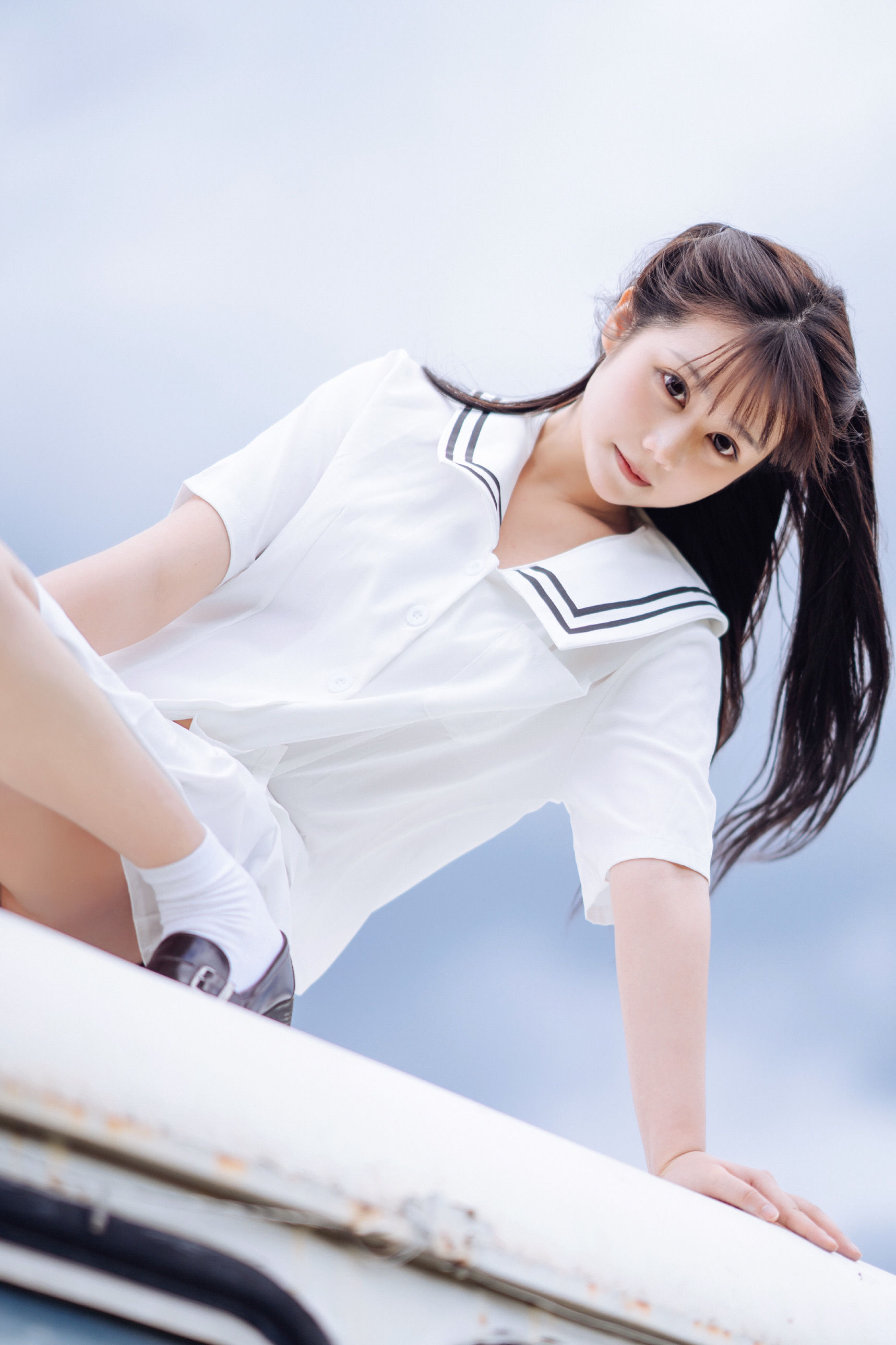  微博福利姬镜酱 - 静夏之JK少女 第18张