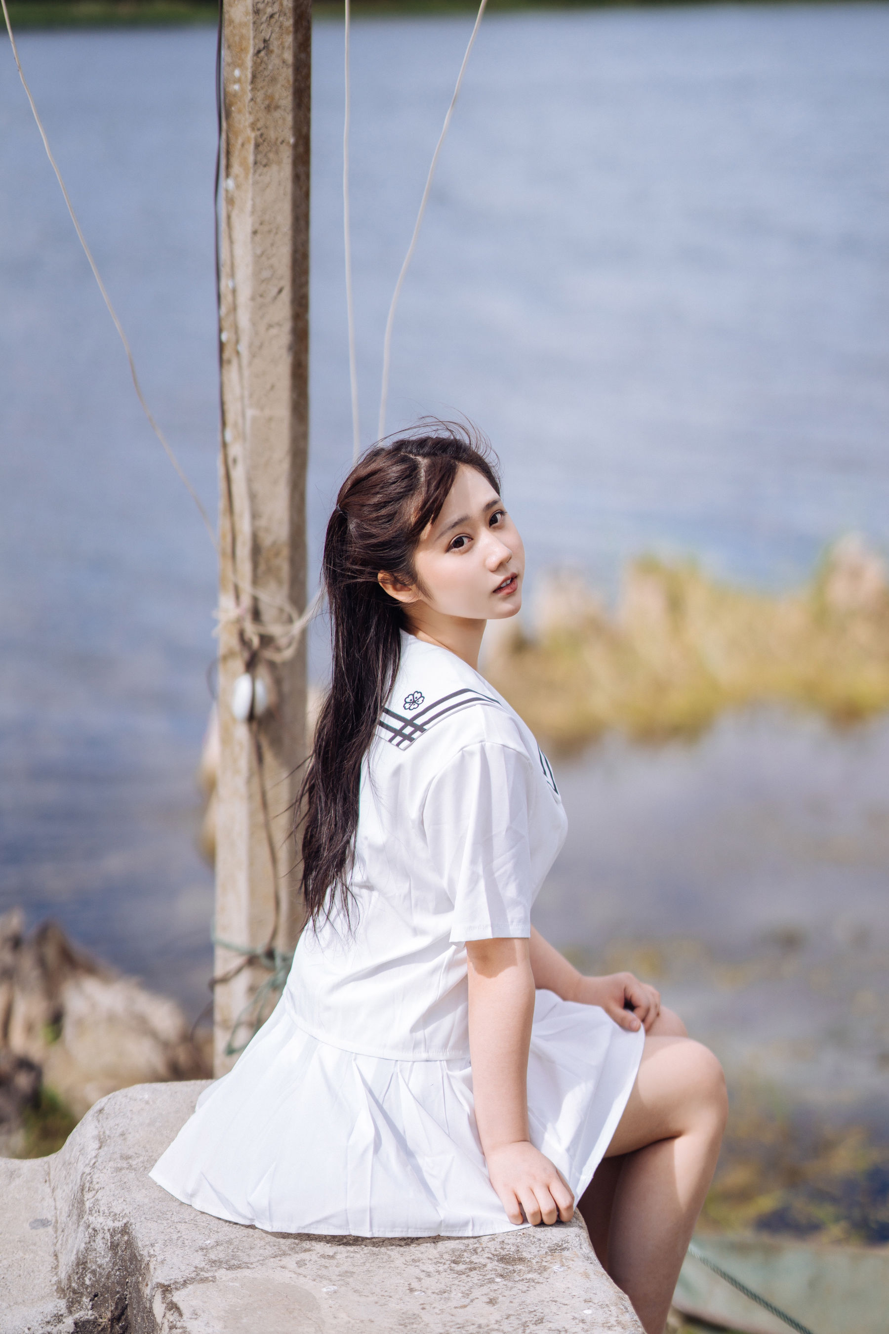  微博福利姬镜酱 - 静夏之JK少女 第20张