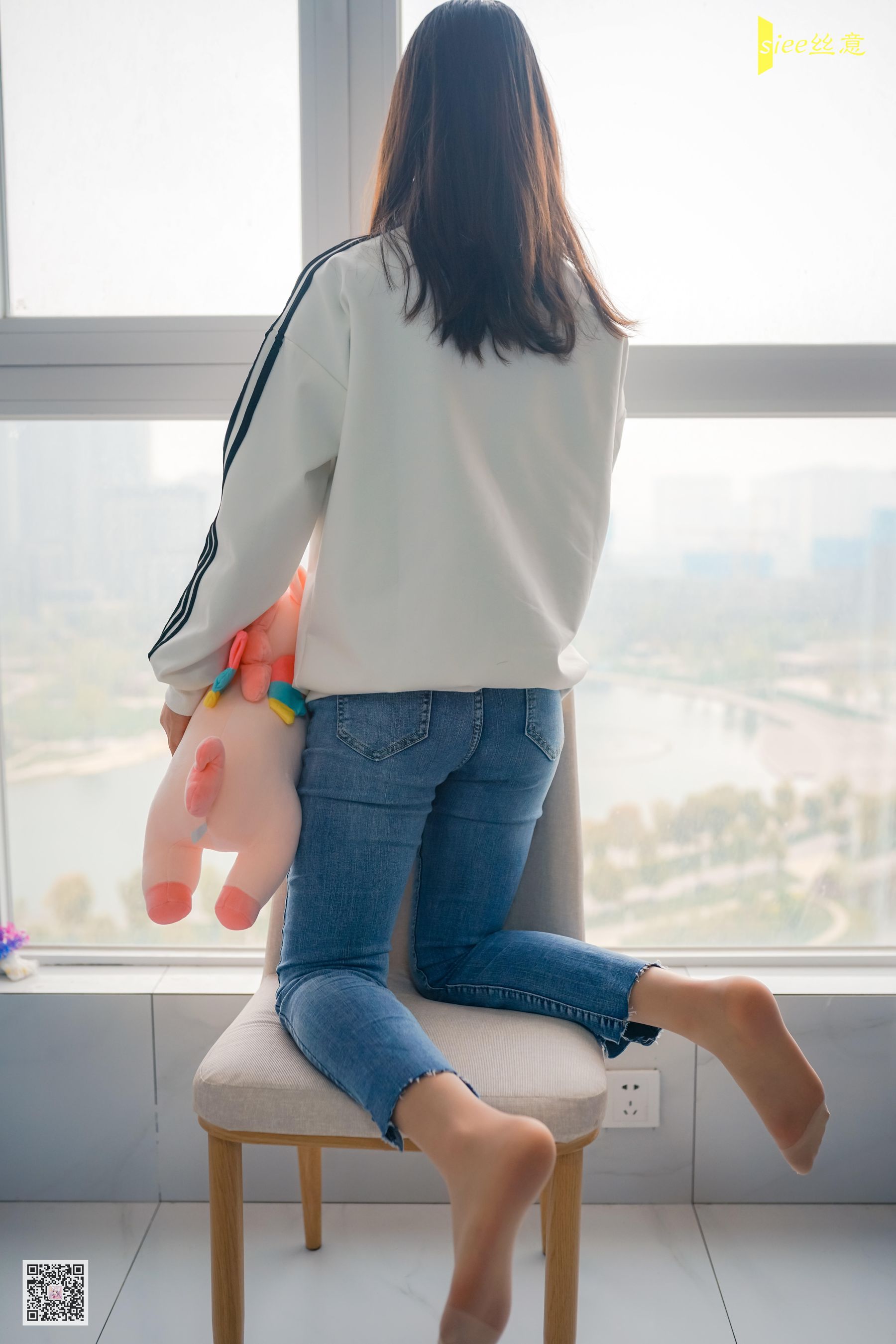 [丝意SIEE] No.466 恬恬 牛仔裤&肉丝袜  第2张