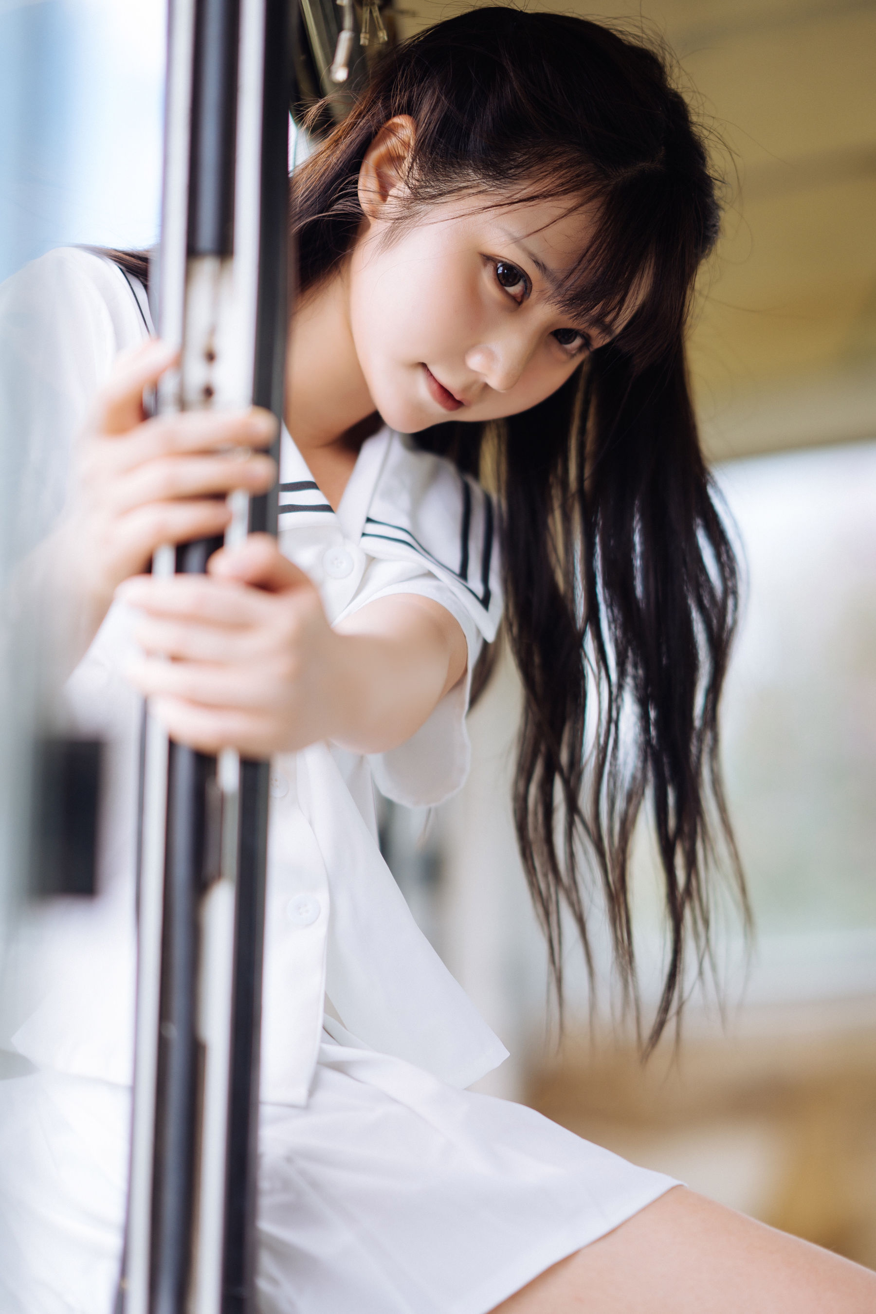  微博福利姬镜酱 - 静夏之JK少女 第9张