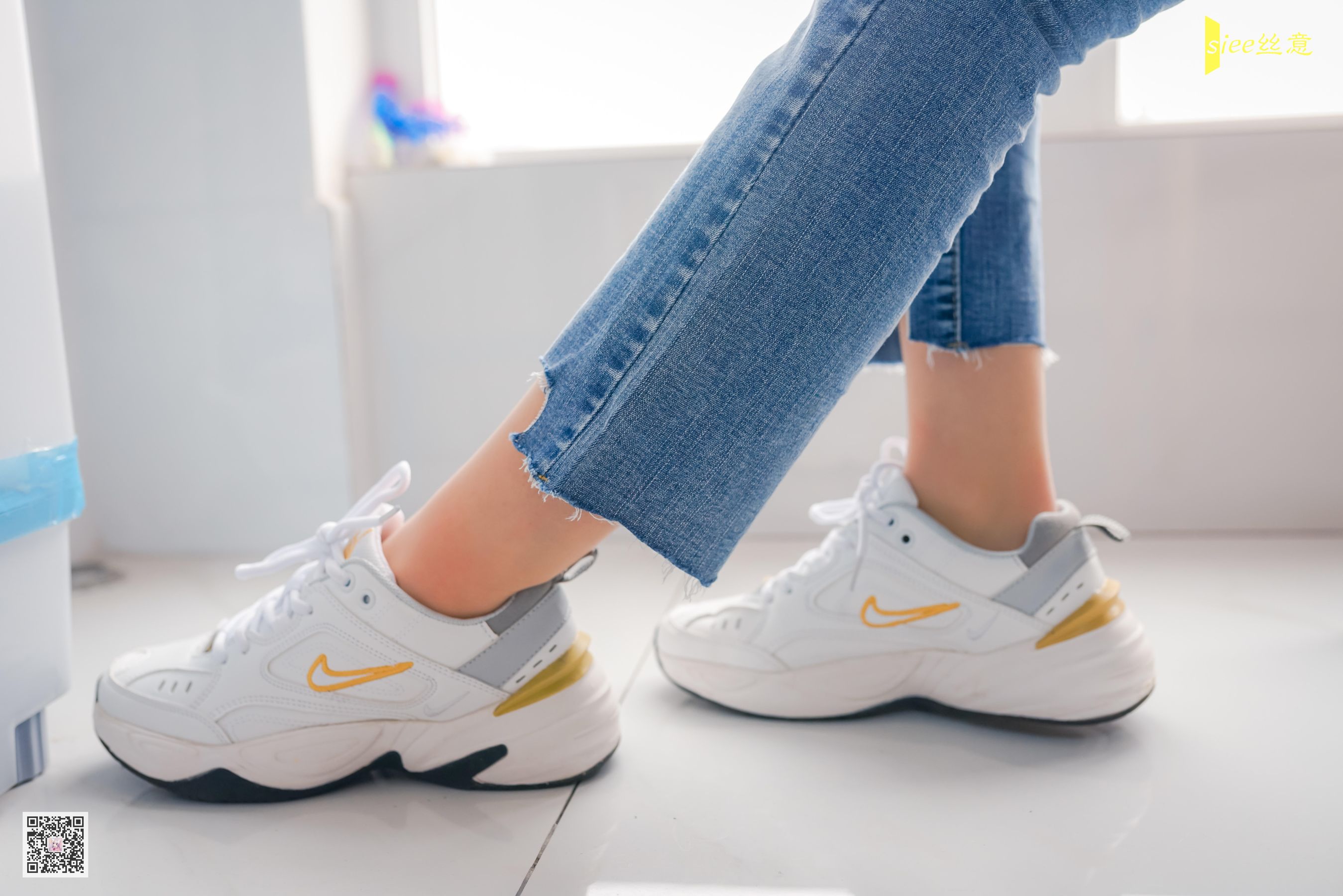 [丝意SIEE] No.466 恬恬 牛仔裤&肉丝袜  第4张