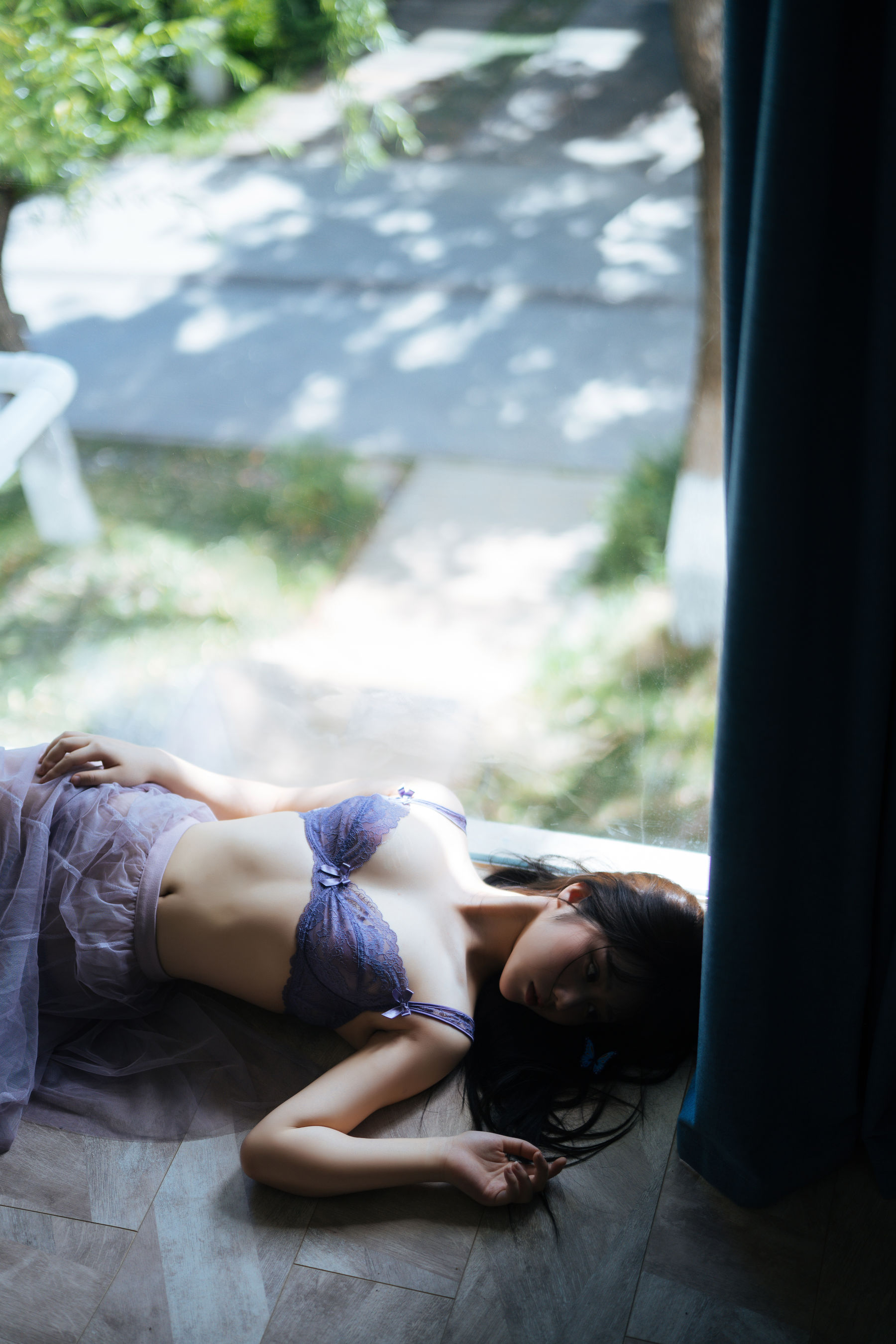  微博福利姬镜酱 - 静夏之薄纱蕾丝 第13张