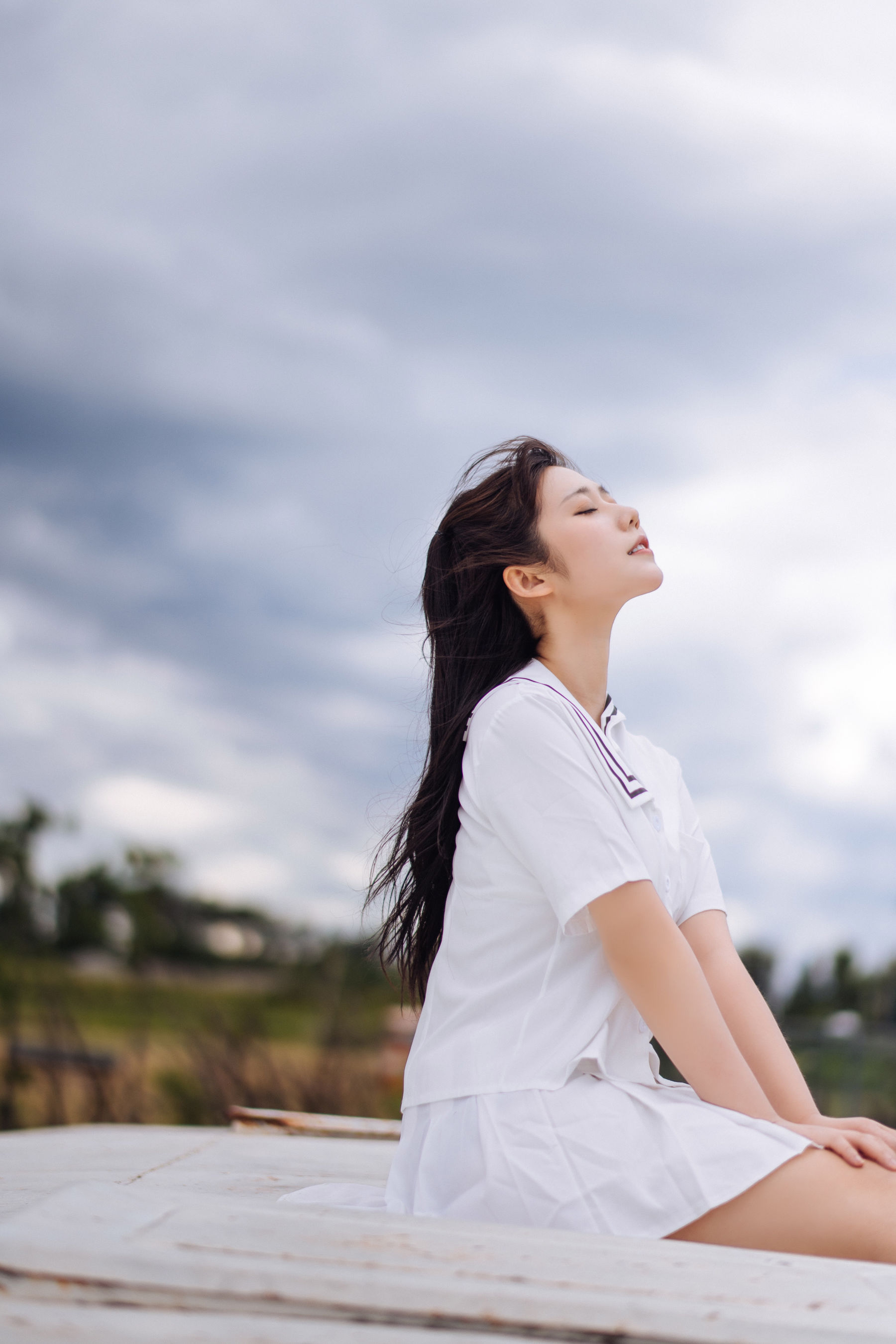  微博福利姬镜酱 - 静夏之JK少女 第34张