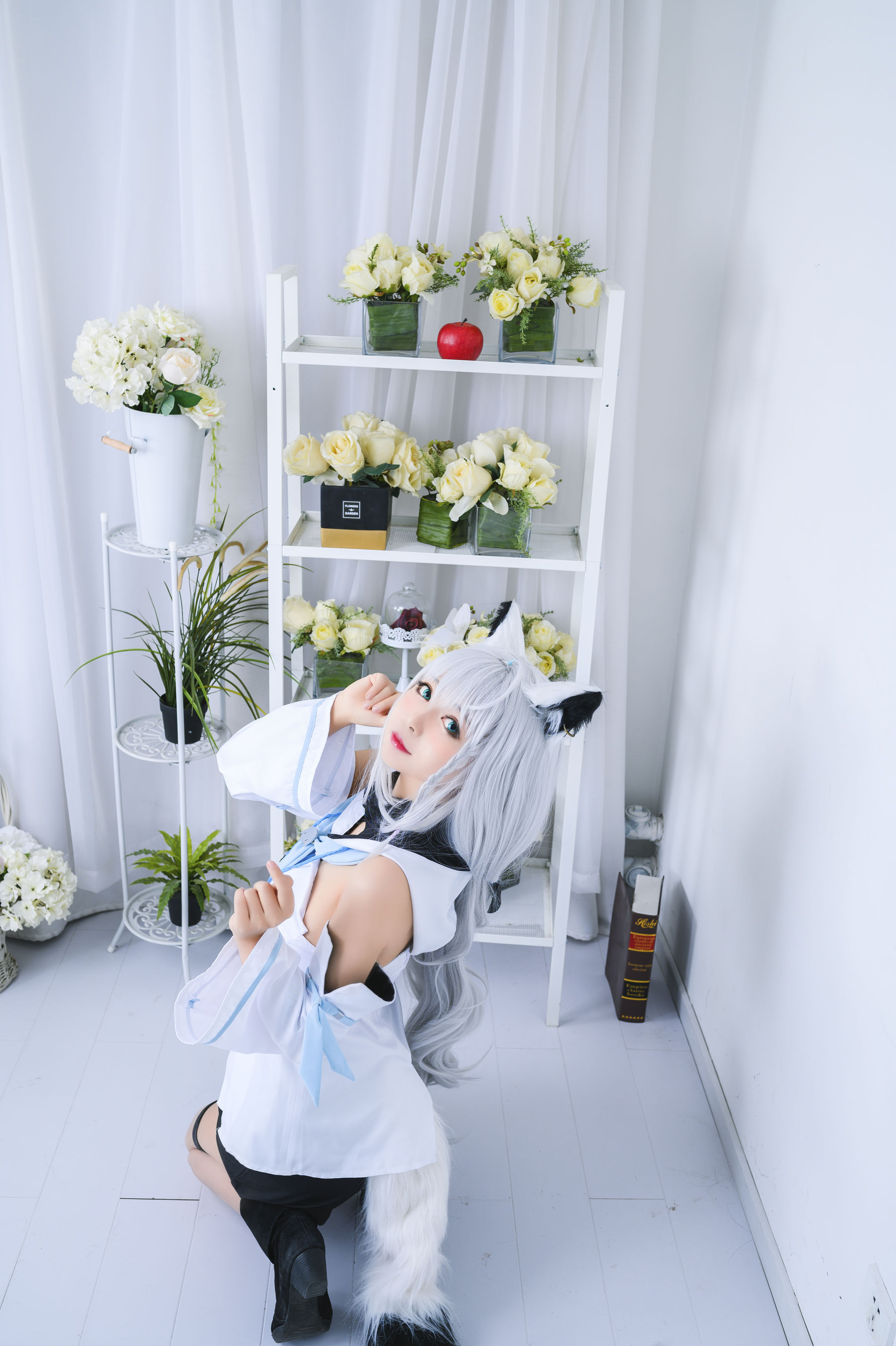  大眼萌妹黑猫猫OvO - 白上吹雪 第10张