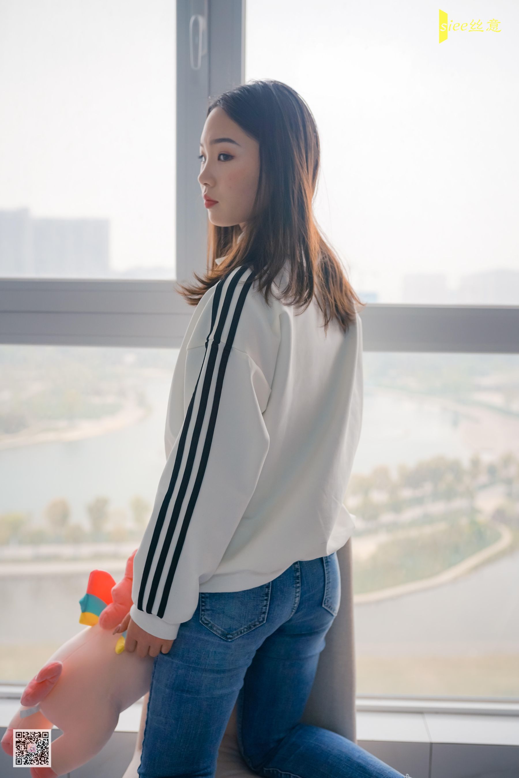 [丝意SIEE] No.466 恬恬 牛仔裤&肉丝袜  第3张