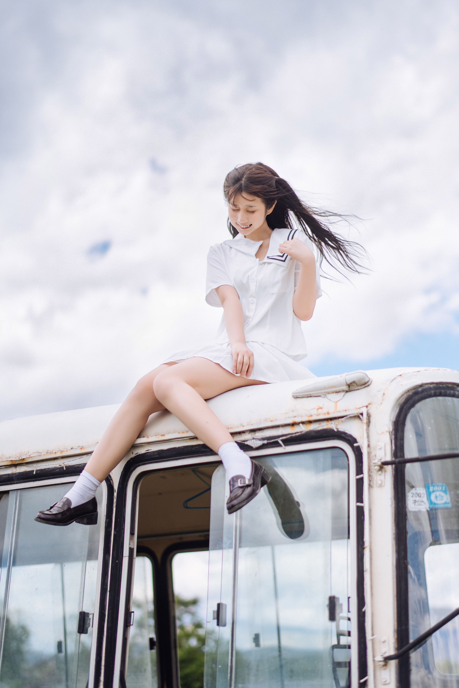  微博福利姬镜酱 - 静夏之JK少女 第33张