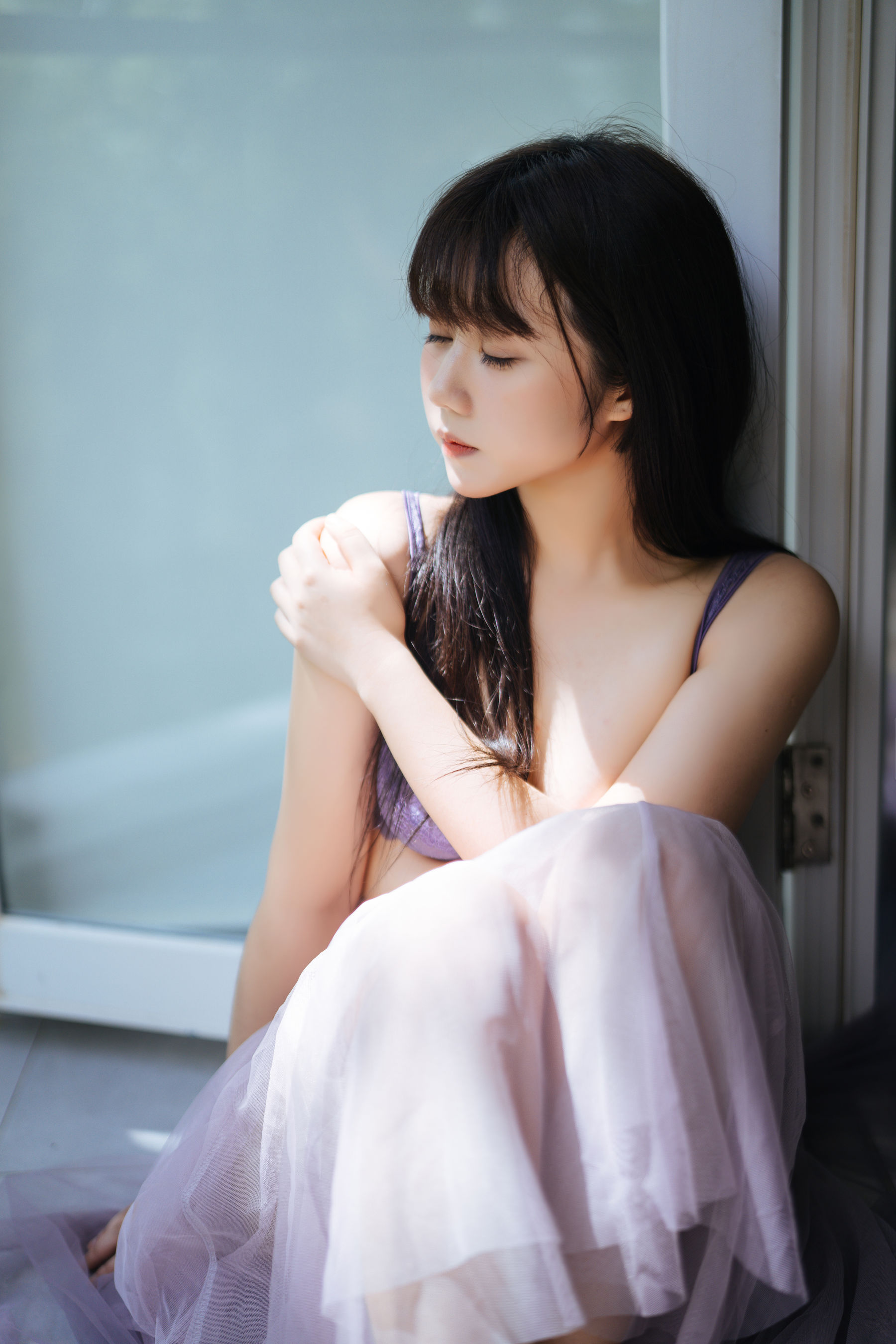  微博福利姬镜酱 - 静夏之薄纱蕾丝 第36张