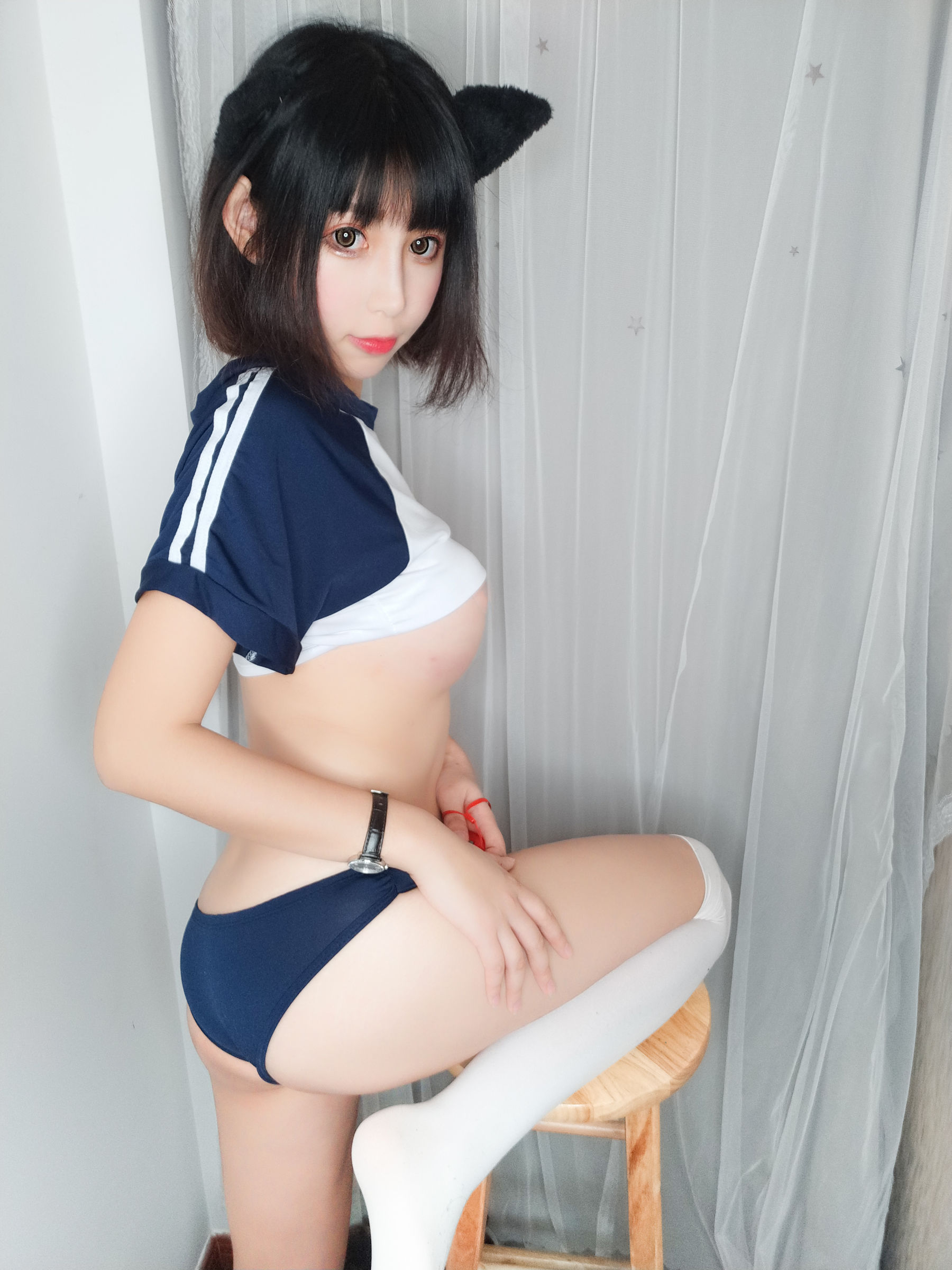  微博妹子小酥酱 - 体操服 第9张