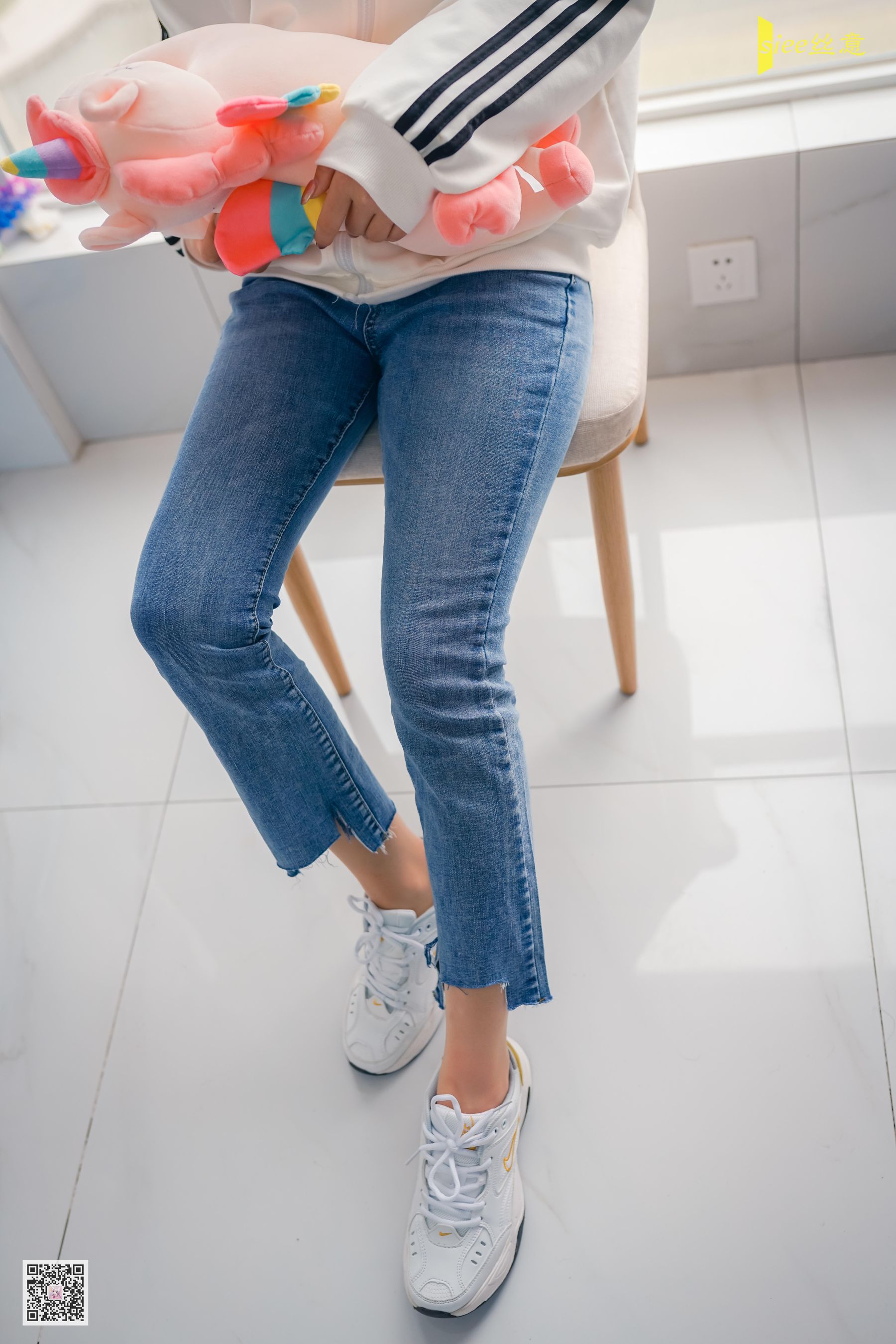 [丝意SIEE] No.466 恬恬 牛仔裤&肉丝袜  第4张