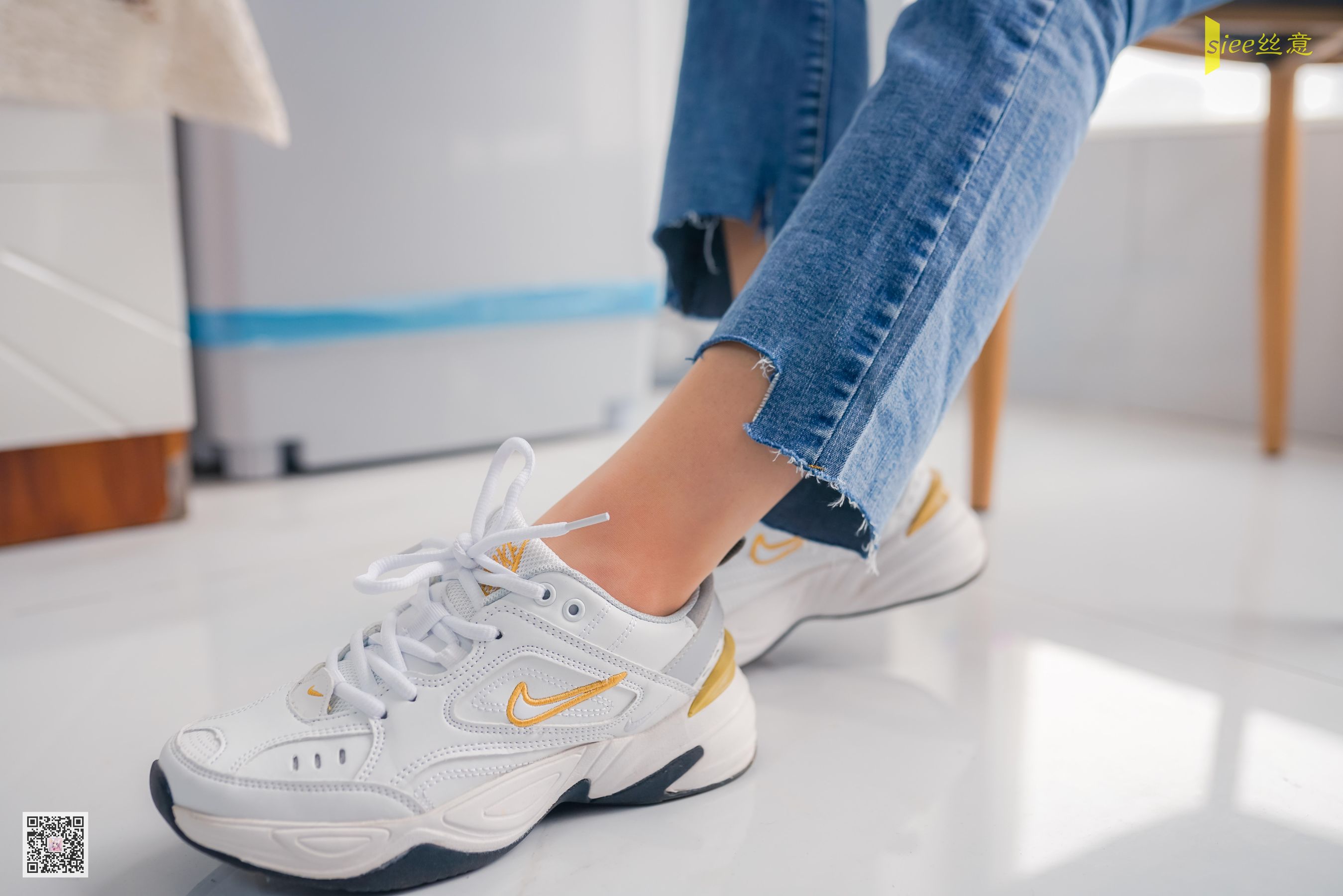 [丝意SIEE] No.466 恬恬 牛仔裤&肉丝袜  第5张