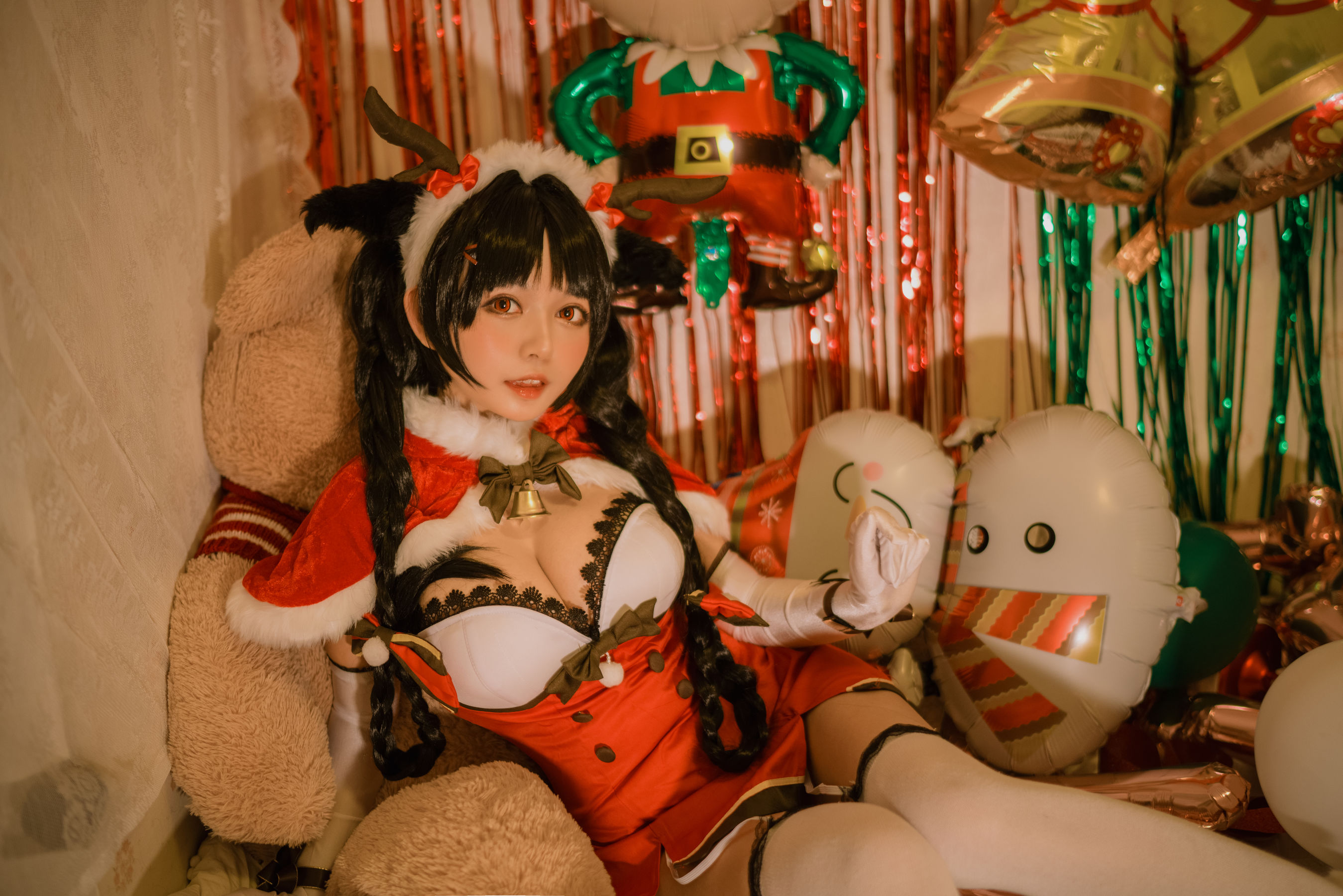  大眼萌妹黑猫猫OvO - 大潮圣诞 第11张