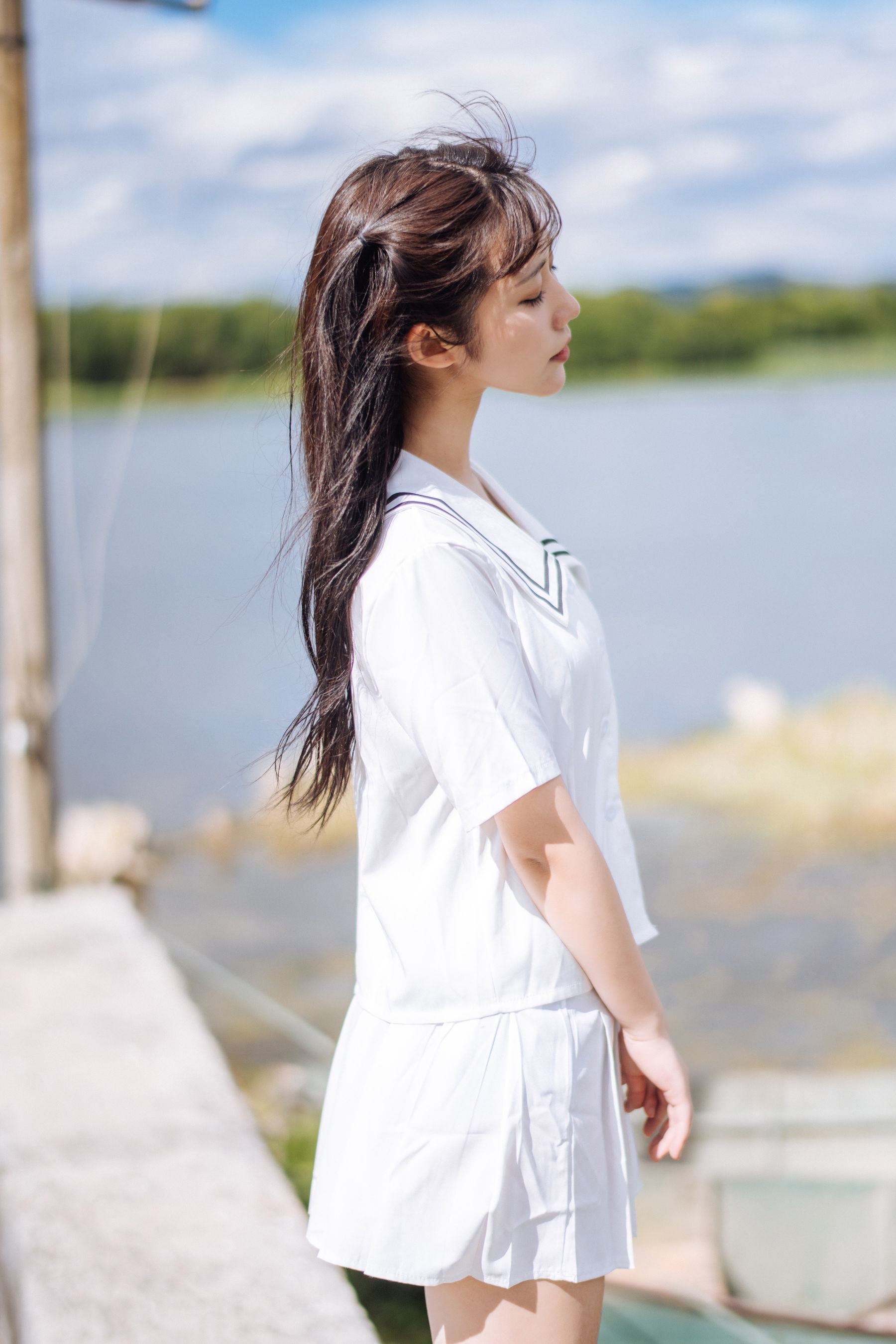  微博福利姬镜酱 - 静夏之JK少女 第37张