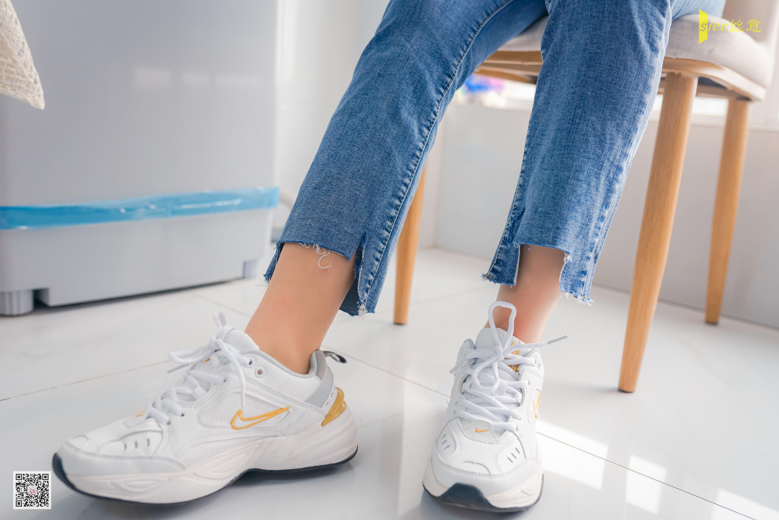 [丝意SIEE] No.466 恬恬 牛仔裤&肉丝袜  第3张