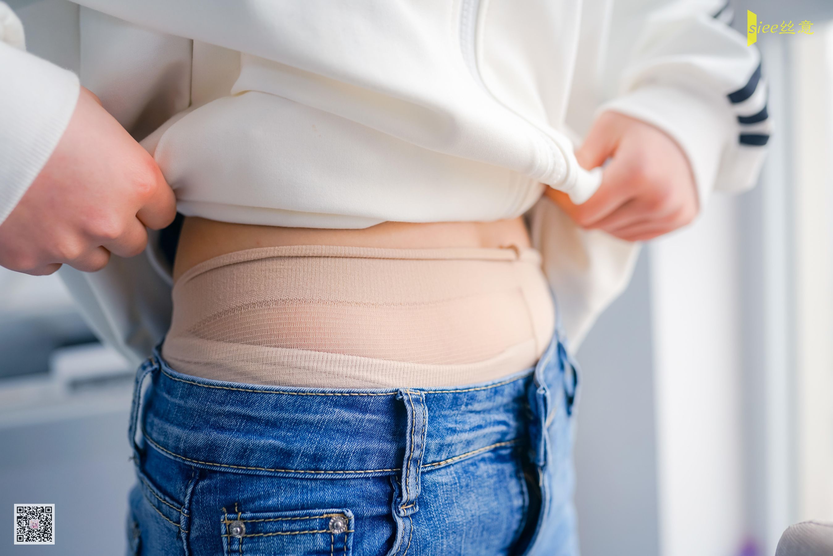 [丝意SIEE] No.466 恬恬 牛仔裤&肉丝袜  第14张