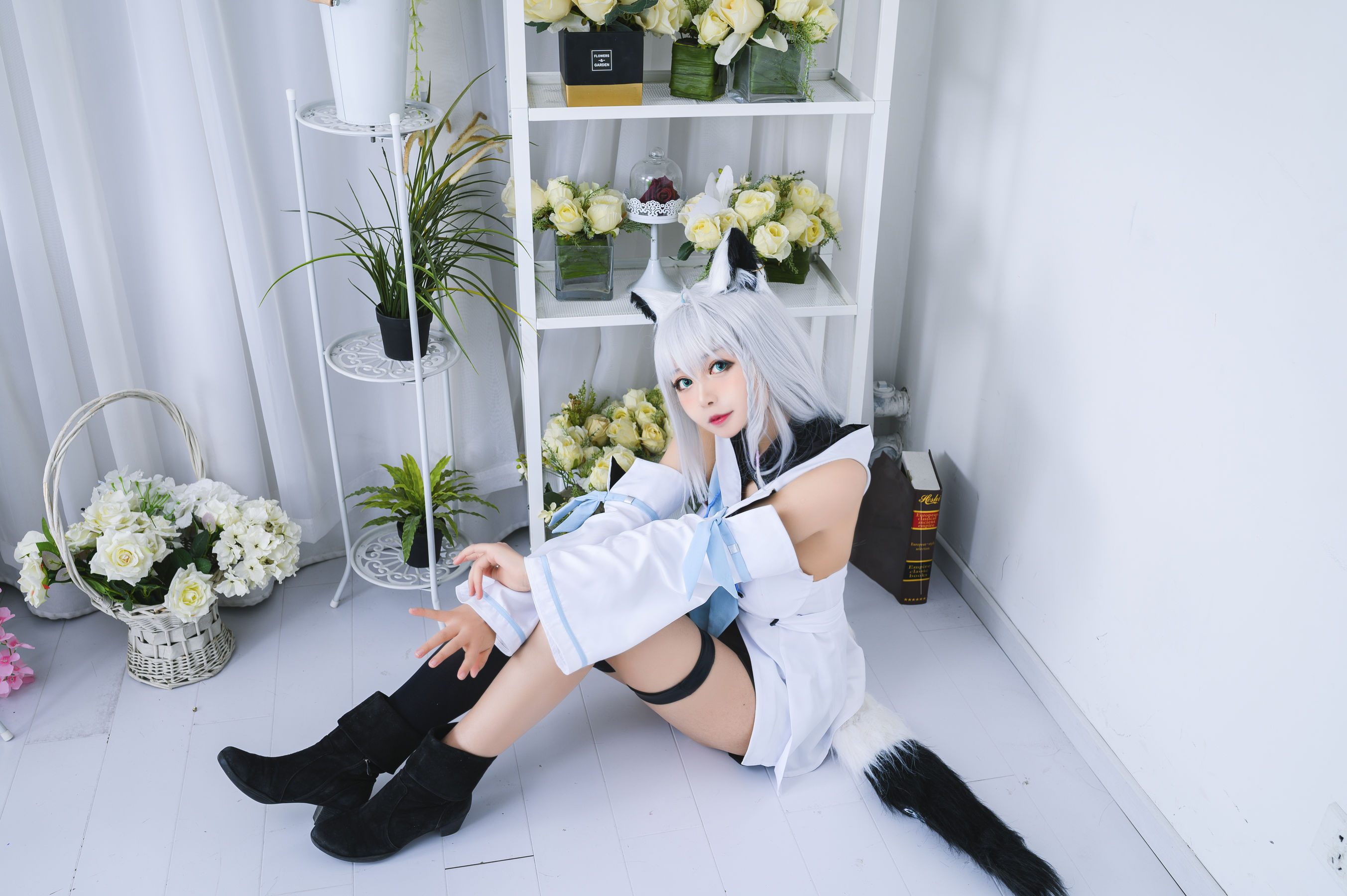  大眼萌妹黑猫猫OvO - 白上吹雪 第3张